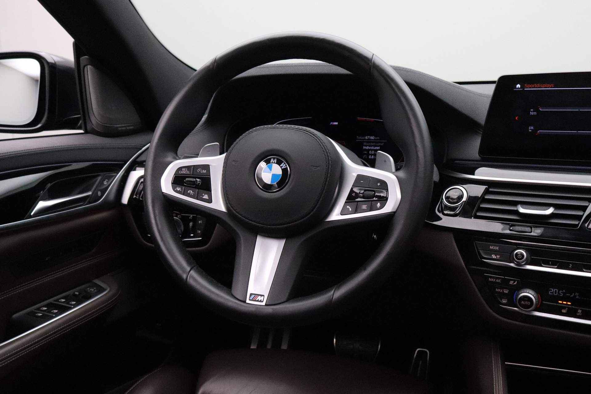 BMW 6 Serie Gran Turismo 630i High Executive Edition | M Sportpakket | BMW Personal CoPilot Pack | Automatische sporttransmissie met stuurschakeling | Adaptive Air Suspension | Comfort Access | 	Comfortstoelen voor | 	Harman Kardon Surround Sou - 10/27