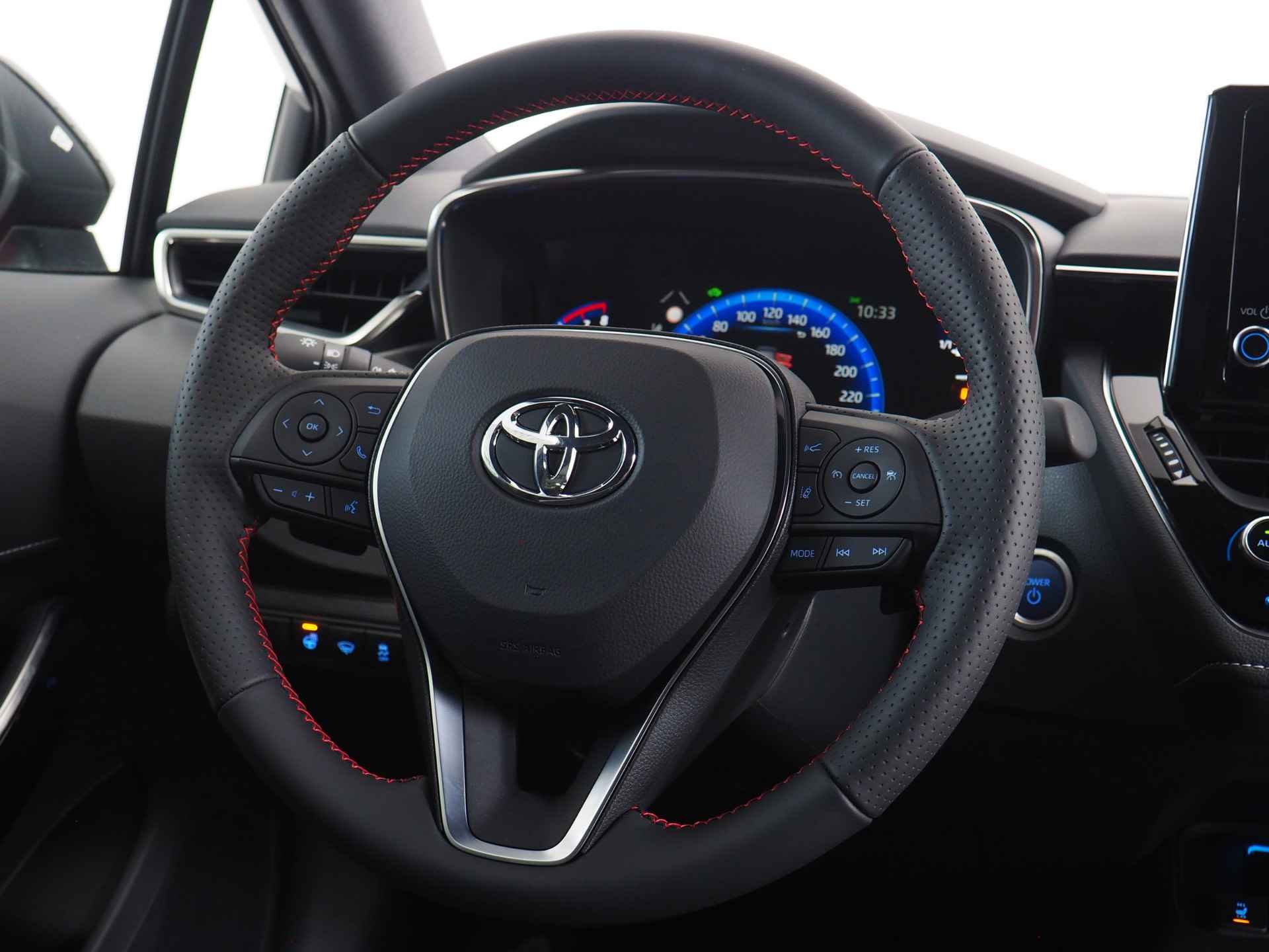 Toyota Corolla 2.0 Hybrid GR-Sport | Noodremfunctie (auto's, fietsers, voetgangers) | Adaptieve Cruise Control | Stuur- en stoelverwarming | Lane Assist | Apple CarPlay/ Android Auto | - 27/34