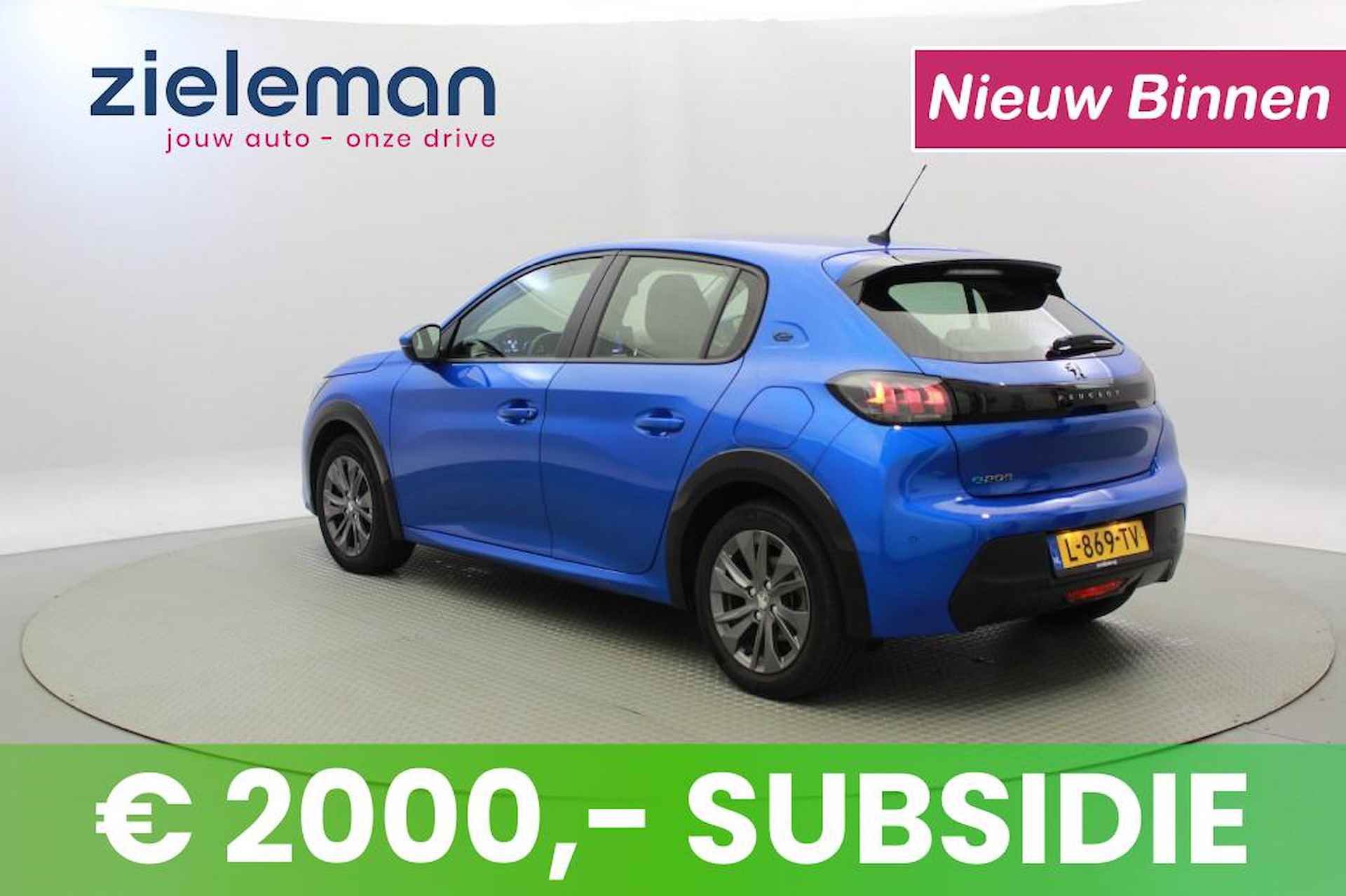 PEUGEOT E-208 EV Active Pack 50 kWh - Carplay, Navi  (14.845 na SUBSIDIE) - 3/29