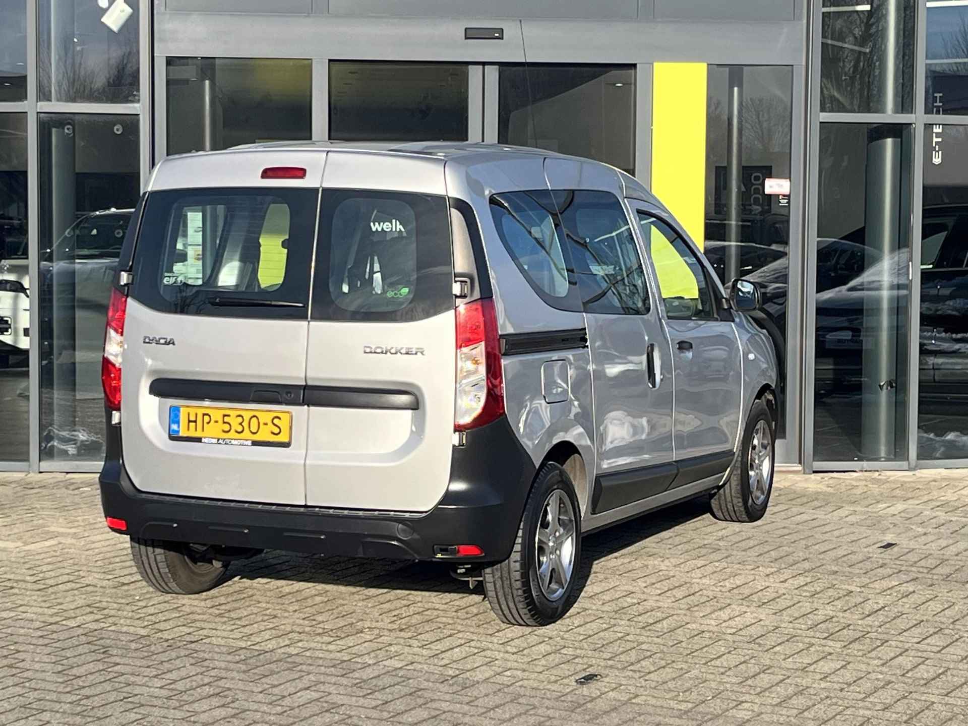 Dacia Dokker 1.2 TCe Ambiance Lichtmetalen velgen | Airco | Elektr. buitenspiegels | Bluetooth | - 2/23