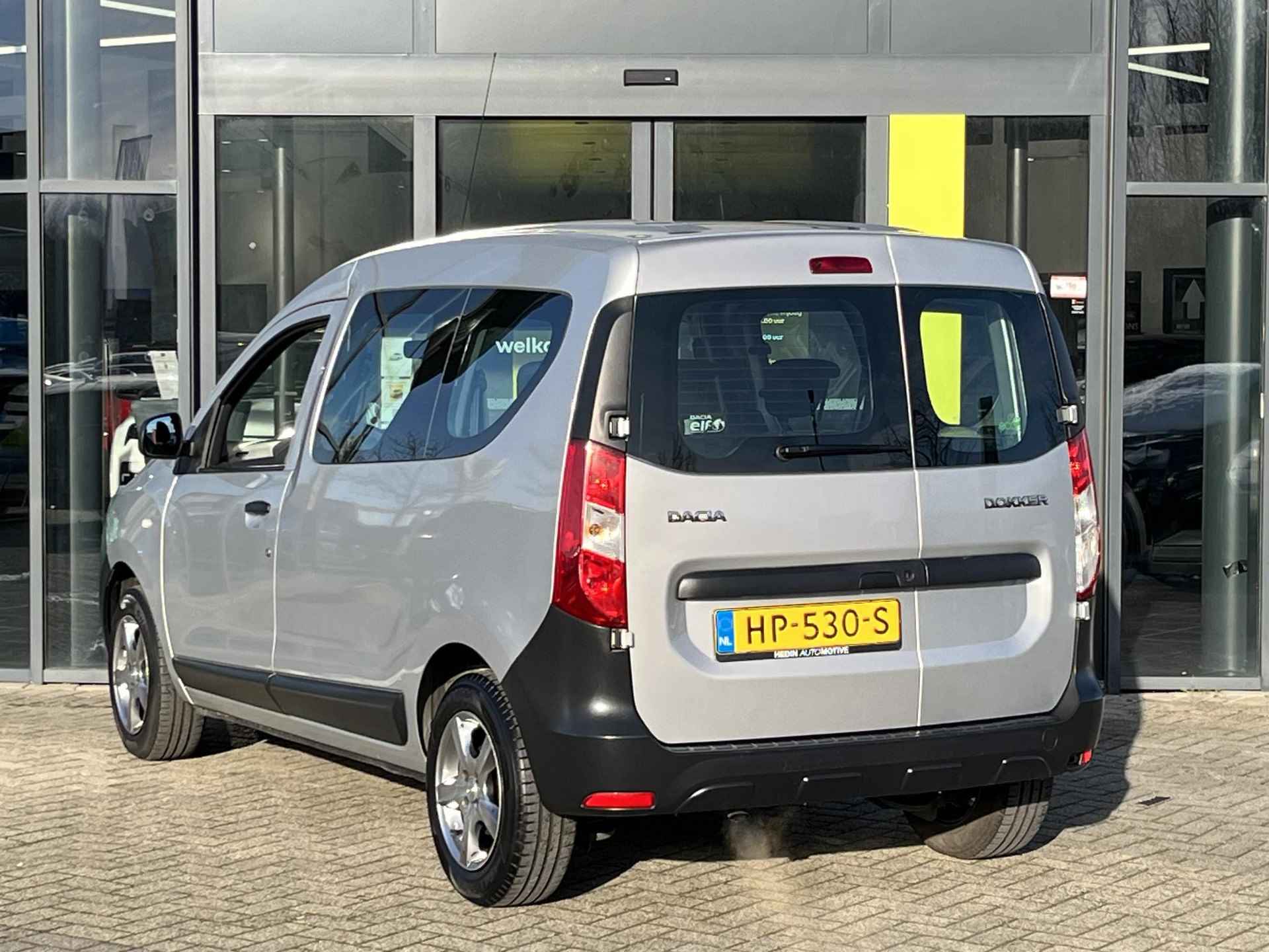 Dacia Dokker 1.2 TCe Ambiance Lichtmetalen velgen | Airco | Elektr. buitenspiegels | Bluetooth | - 4/23