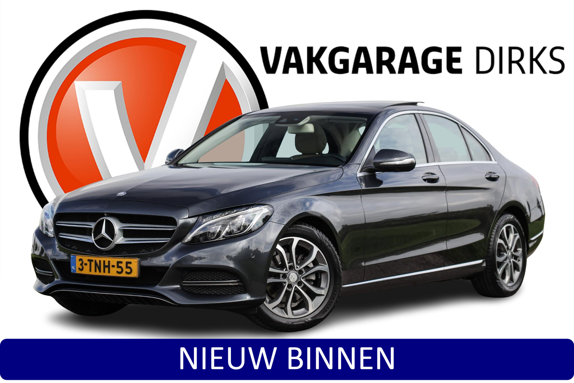 Mercedes-Benz C-klasse 180 Aut. Prestige ✅ Pano ✅ Leder ✅ LED ✅ 360