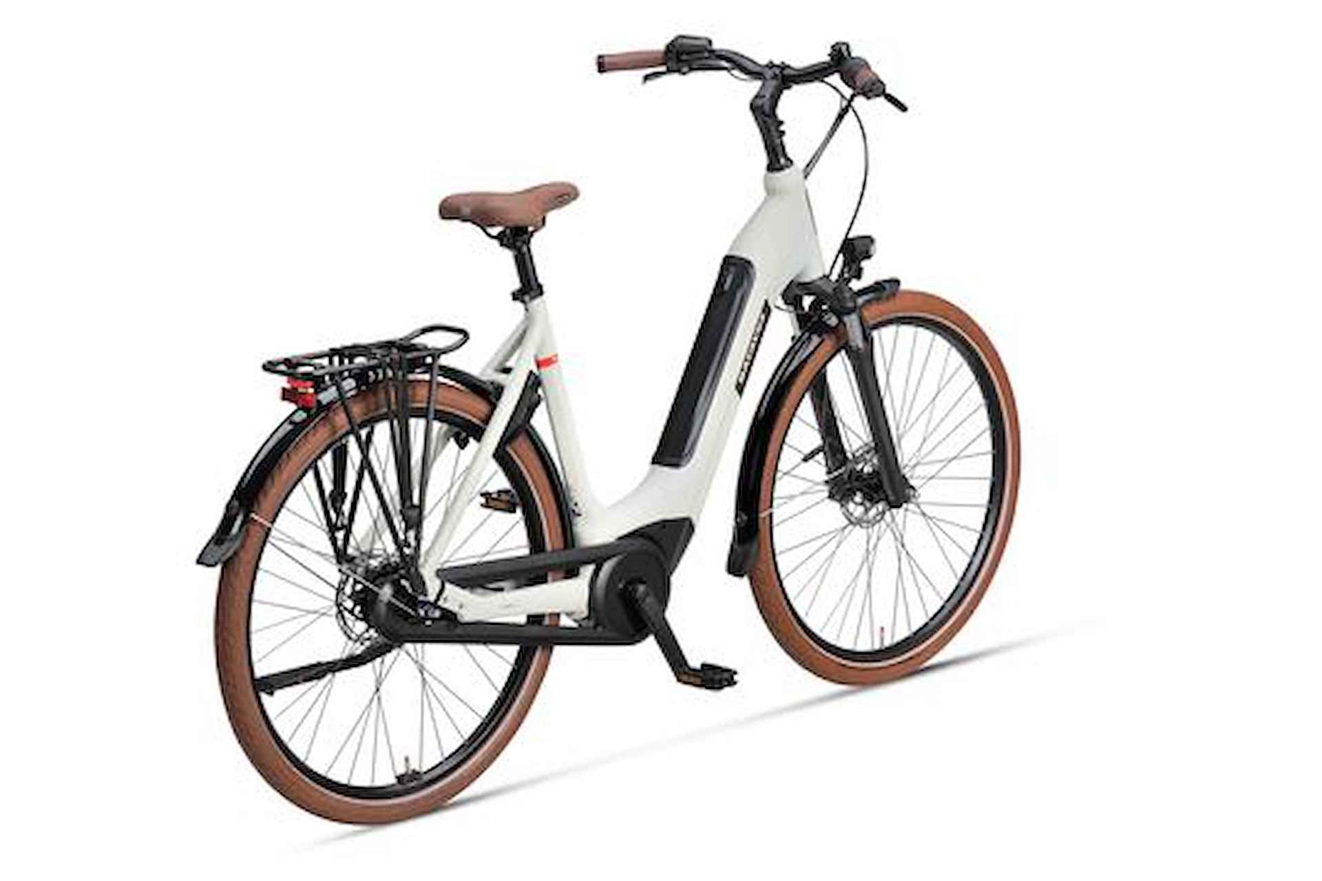 BATAVUS Altura E-Go Power LAGEINSTAP Lichtgrijs Mat 51cm 2025