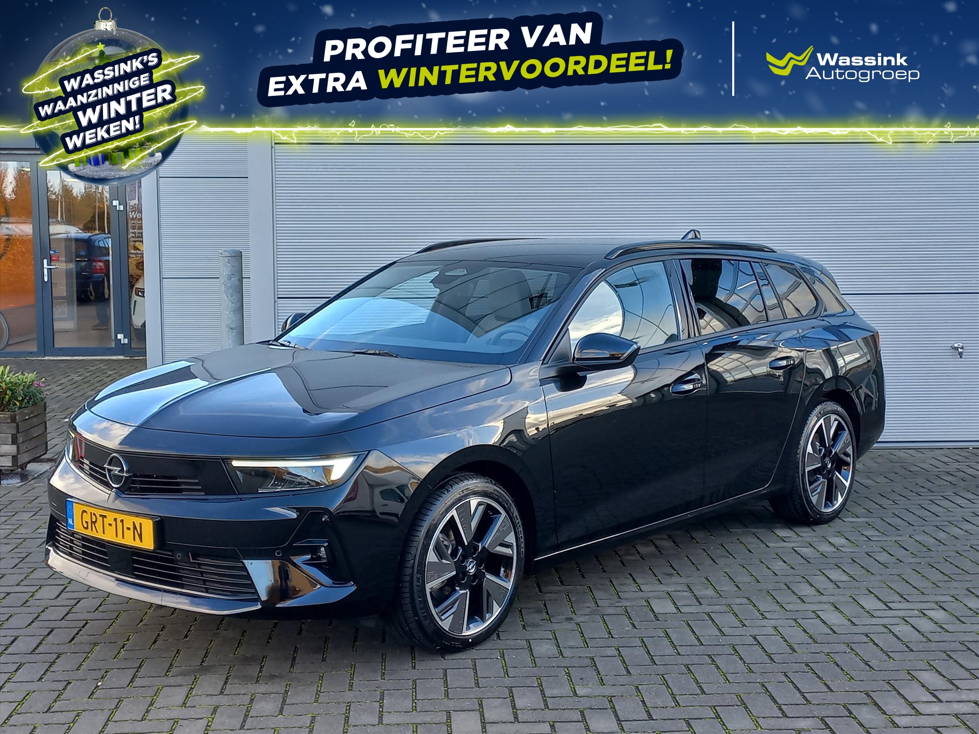 Opel Astra Sports Tourer 54kw 156pk Automaat Business Edition | Climate Control | Navigatie | Trekhaak | Winterpack | 18" Lm velgen