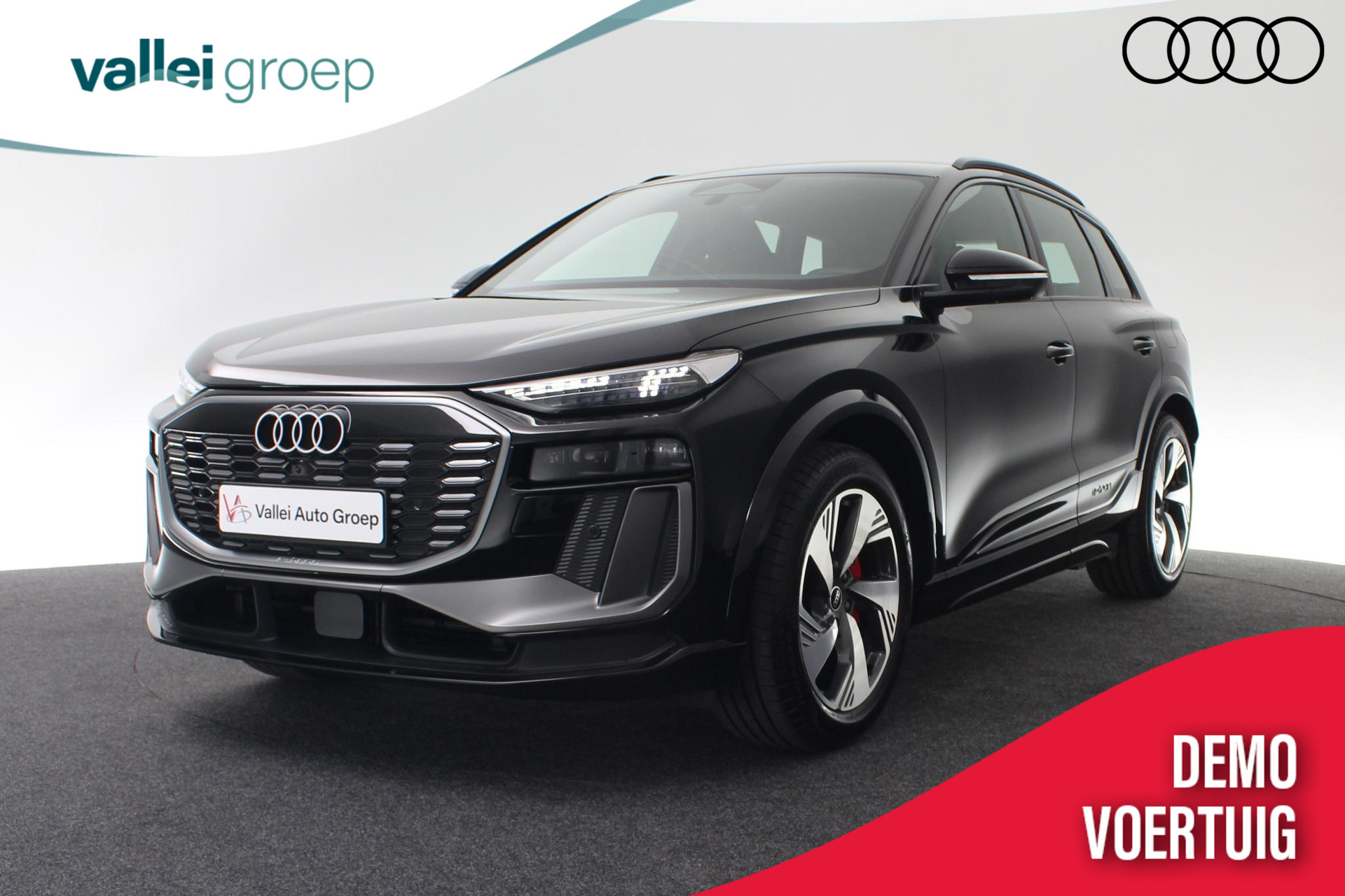 Audi Q6 e-tron 55 First Edition 100kWh 285 kW / 388 pk Quattro | Assistentiepakket Parking | S-line exterieur | Veiligheidspakket plus