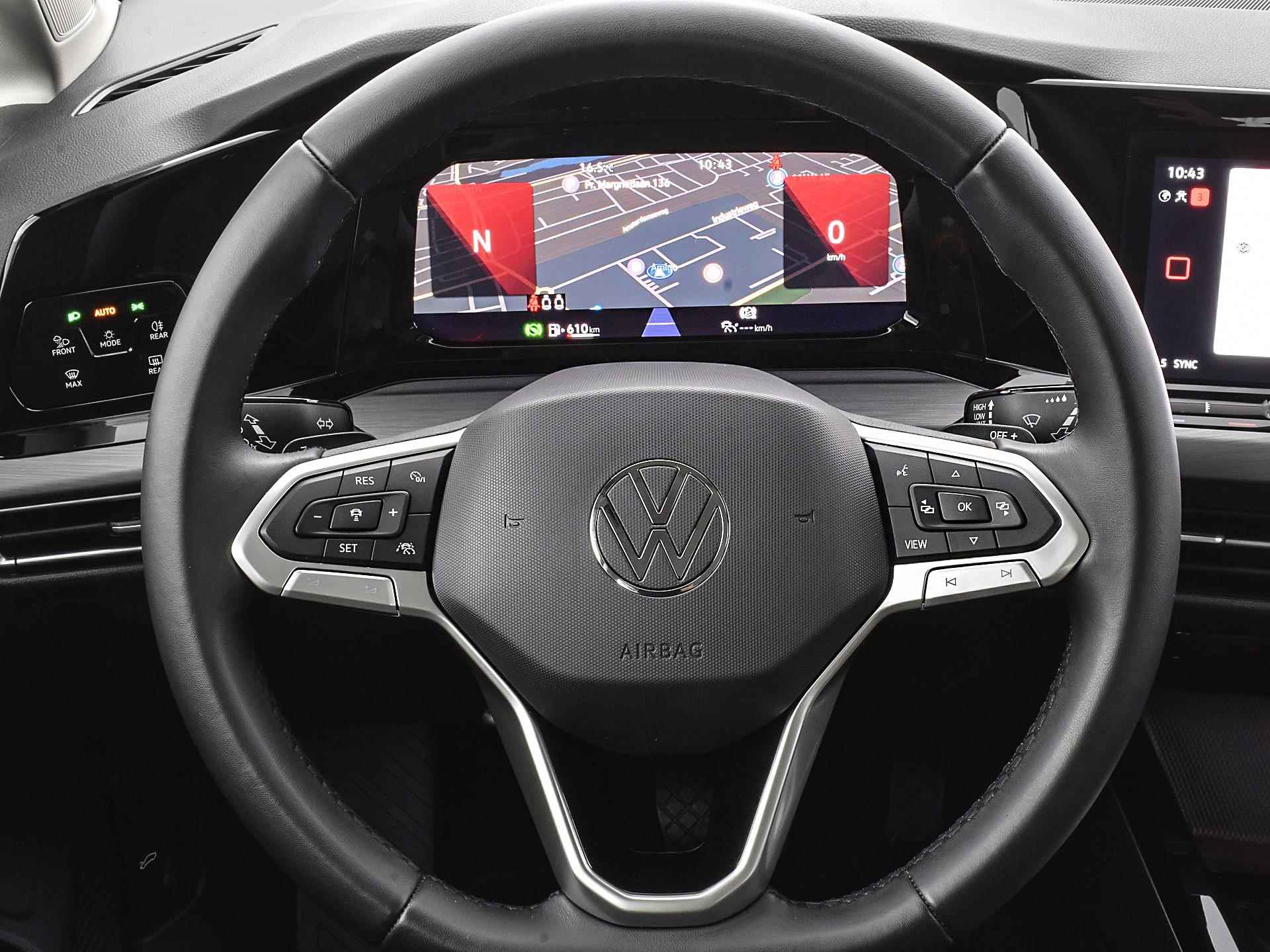 Volkswagen Golf Variant 1.5 eTsi 130pk DSG Style | Climatronic | ACC | P-Sensoren | App-Connect | Massage | Elek. Stoel | Navi | 17'' Inch | Garantie t/m 18-07-2027 of 100.000km - 22/36