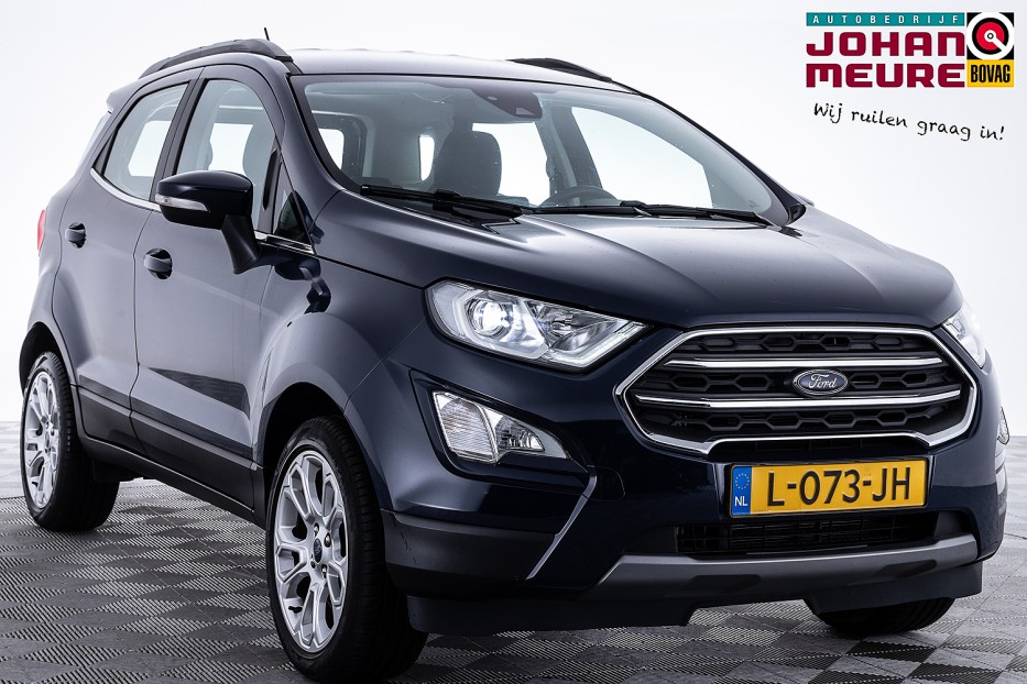 Ford EcoSport 1.0 EcoBoost Titanium | NAVI | ECC | VELGEN ✅ 1e Eigenaar .