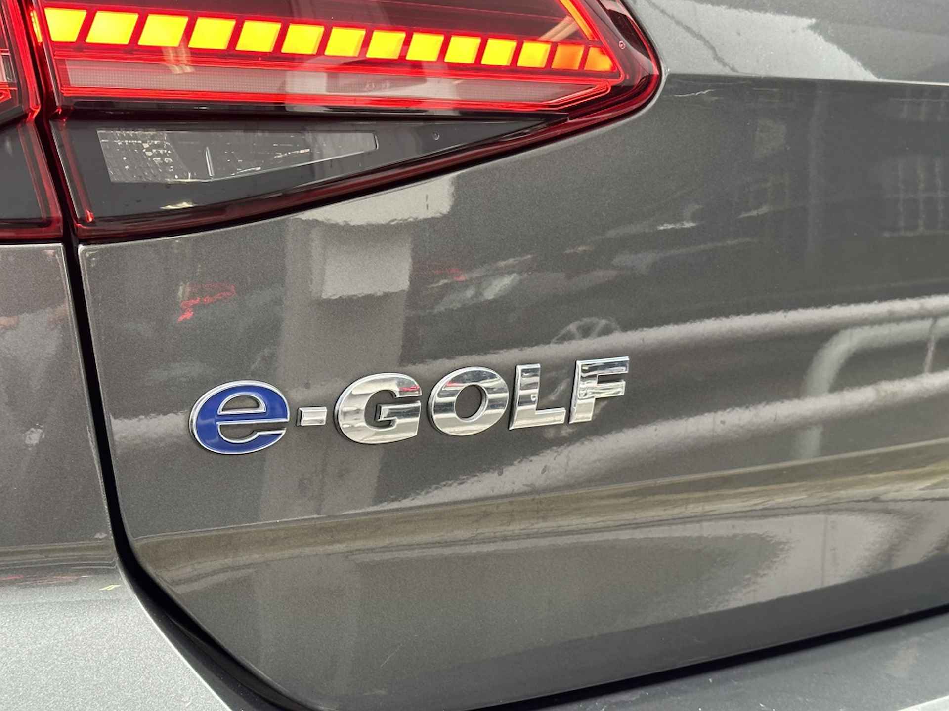Volkswagen e-Golf E-DITION | Subsidie | Warmtepakket | ACC | Navi | Camera - 43/46