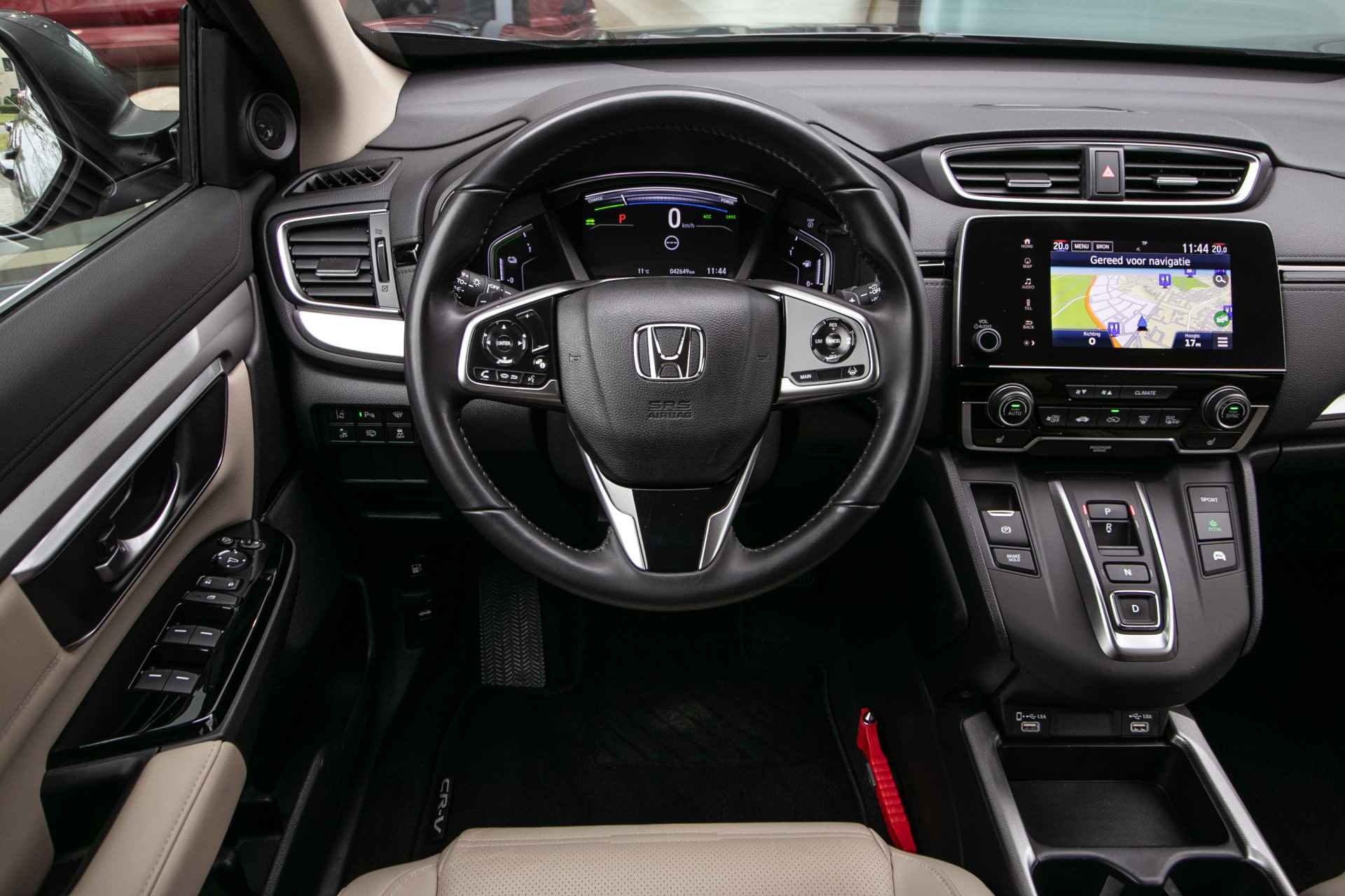 Honda CR-V 2.0 e:HEV AWD Lifestyle -All in rijklaarprijs | Aero pack | Leder | Navi - 12/47