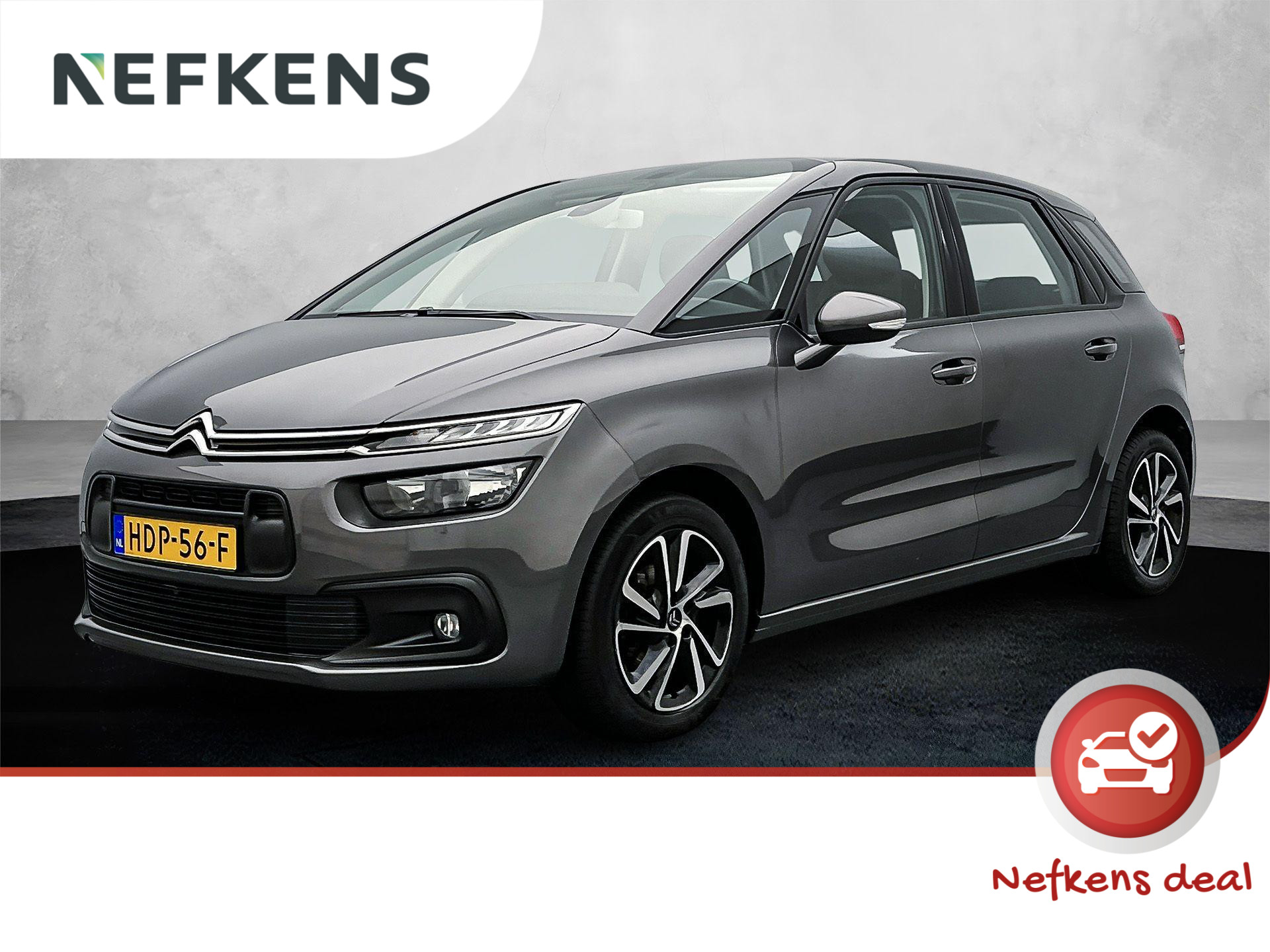 Citroen C4 SpaceTourer MPV Feel 130 pk Automaat | Navigatie | Parkeersensoren Achter | LED Dagrijverlichting | Keyless Entry/Start | Lederen Stuurwiel | Climate Control | Cruise Control | 16" Lichtmetalen Velgen | Apple Carplay/Android Auto |