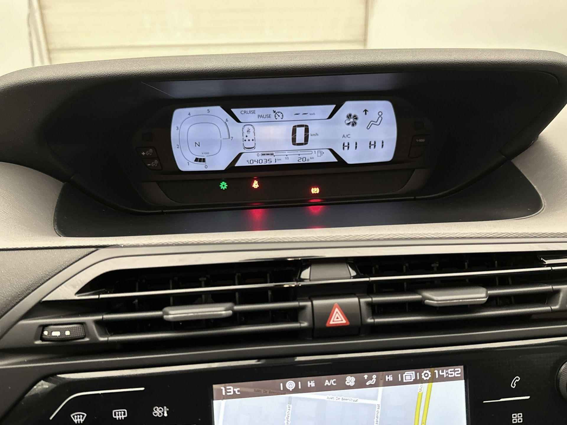 Citroen C4 SpaceTourer MPV Feel 130 pk Automaat | Navigatie | Parkeersensoren Achter | LED Dagrijverlichting | Keyless Entry/Start | Lederen Stuurwiel | Climate Control | Cruise Control | 16" Lichtmetalen Velgen | Apple Carplay/Android Auto | - 19/32