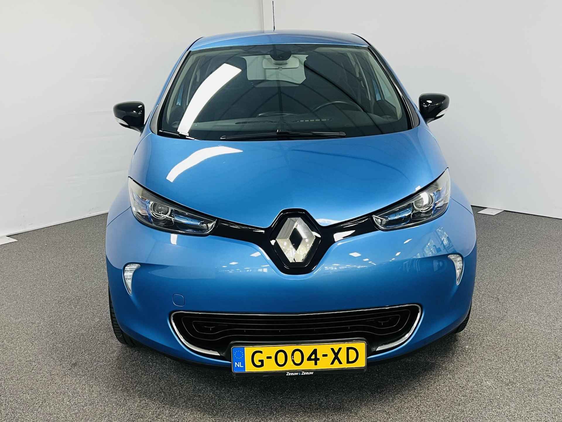 Renault ZOE R90 Intens 41 kWh (ex Accu) automaat airco camera navi cruise controle parkeersensoren , auto komt in aanmerking voor de 2000,- subsidie - 3/17