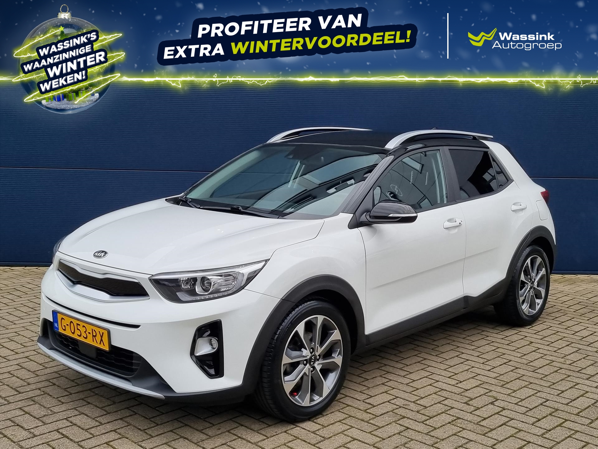 KIA Stonic 1.0 T-GDi 100pk DynamicPlusLine | Navigatie | Climate Control | Camera | Apple Carplay | Keyless Entry + Start |