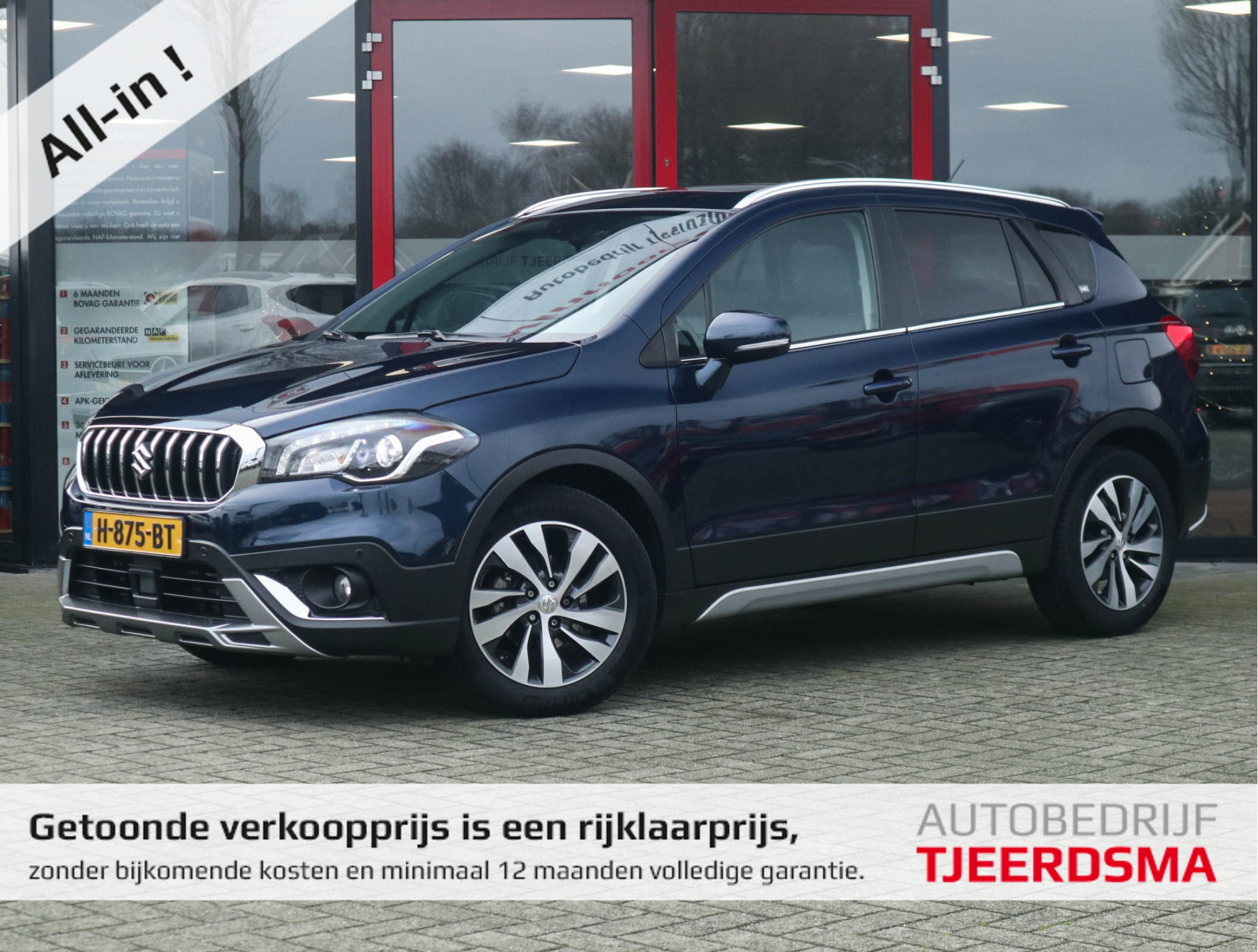 Suzuki S-Cross 1.4 Boosterjet Stijl Navi/Clima/Adapt.Cruise/Camera/Panodak/Leder