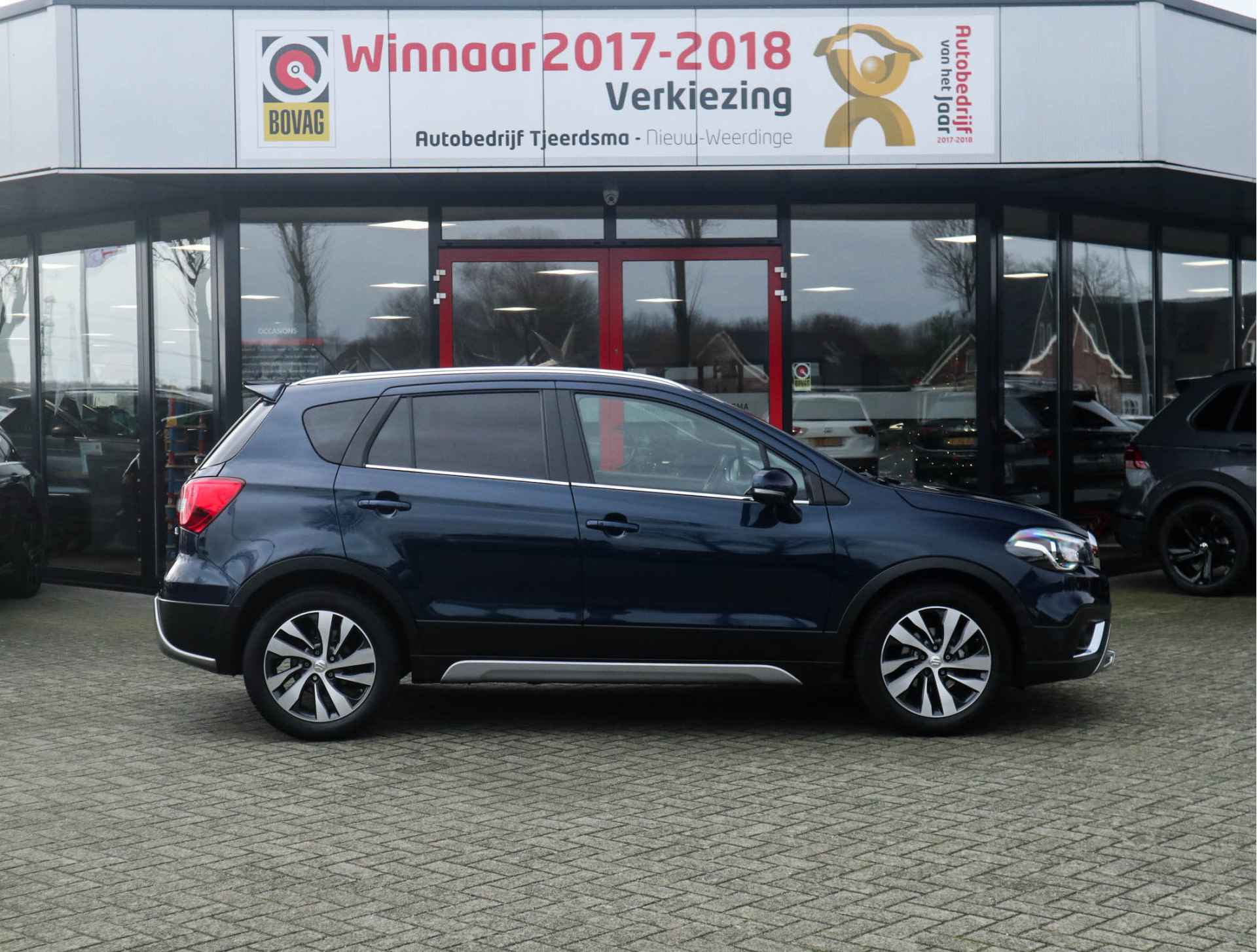 Suzuki S-Cross 1.4 Boosterjet Stijl Navi/Clima/Adapt.Cruise/Camera/Panodak/Leder - 13/26