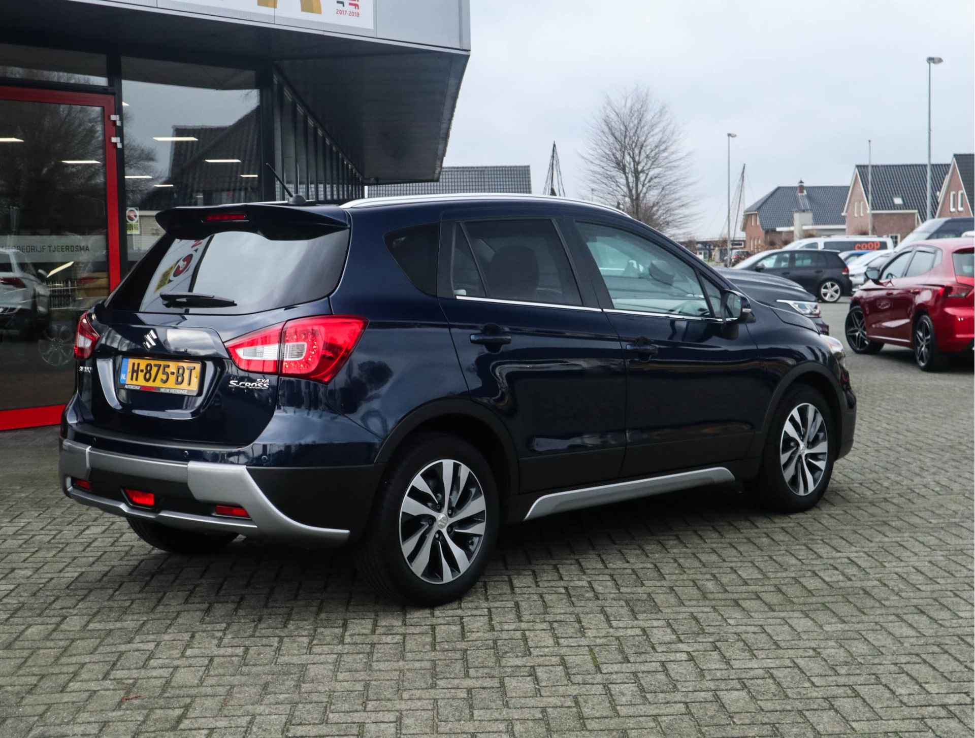 Suzuki S-Cross 1.4 Boosterjet Stijl Navi/Clima/Adapt.Cruise/Camera/Panodak/Leder - 14/26