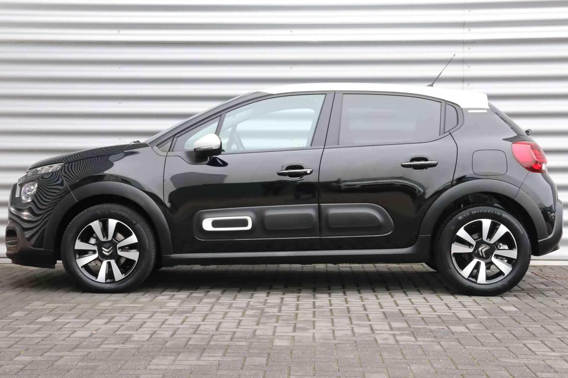 Citroën C3 1.2 PURETECH 110PK FEEL EDITION AUTOMAAT / NAVI / CLIMA / LED / PDC / 16" LMV / KEYLESS / BLUETOOTH / CRUISECONTROL / 1E EIGENAA - 2/34