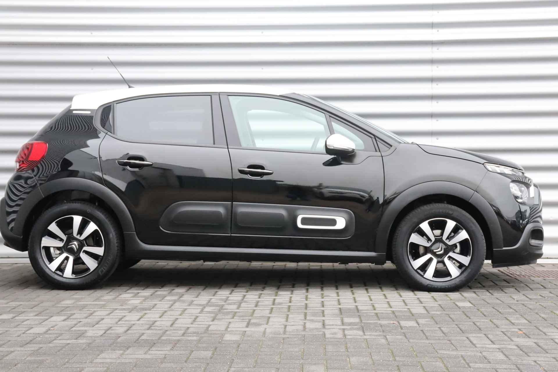 Citroën C3 1.2 PURETECH 110PK FEEL EDITION AUTOMAAT / NAVI / CLIMA / LED / PDC / 16" LMV / KEYLESS / BLUETOOTH / CRUISECONTROL / 1E EIGENAA - 3/34