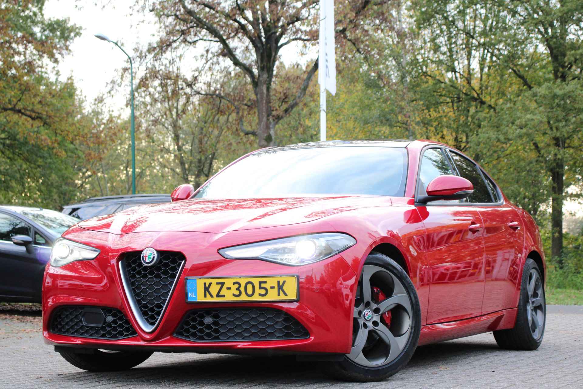 Alfa Romeo Giulia 2.0T 300PK SUPER AUTOMAAT | NL-AUTO! | PANODAK | LEDER | ADAPTIVE CRUISE | HARMAN/KARDON | LED | DEALER OH! | NAVI | CLIMA | PER - 21/38