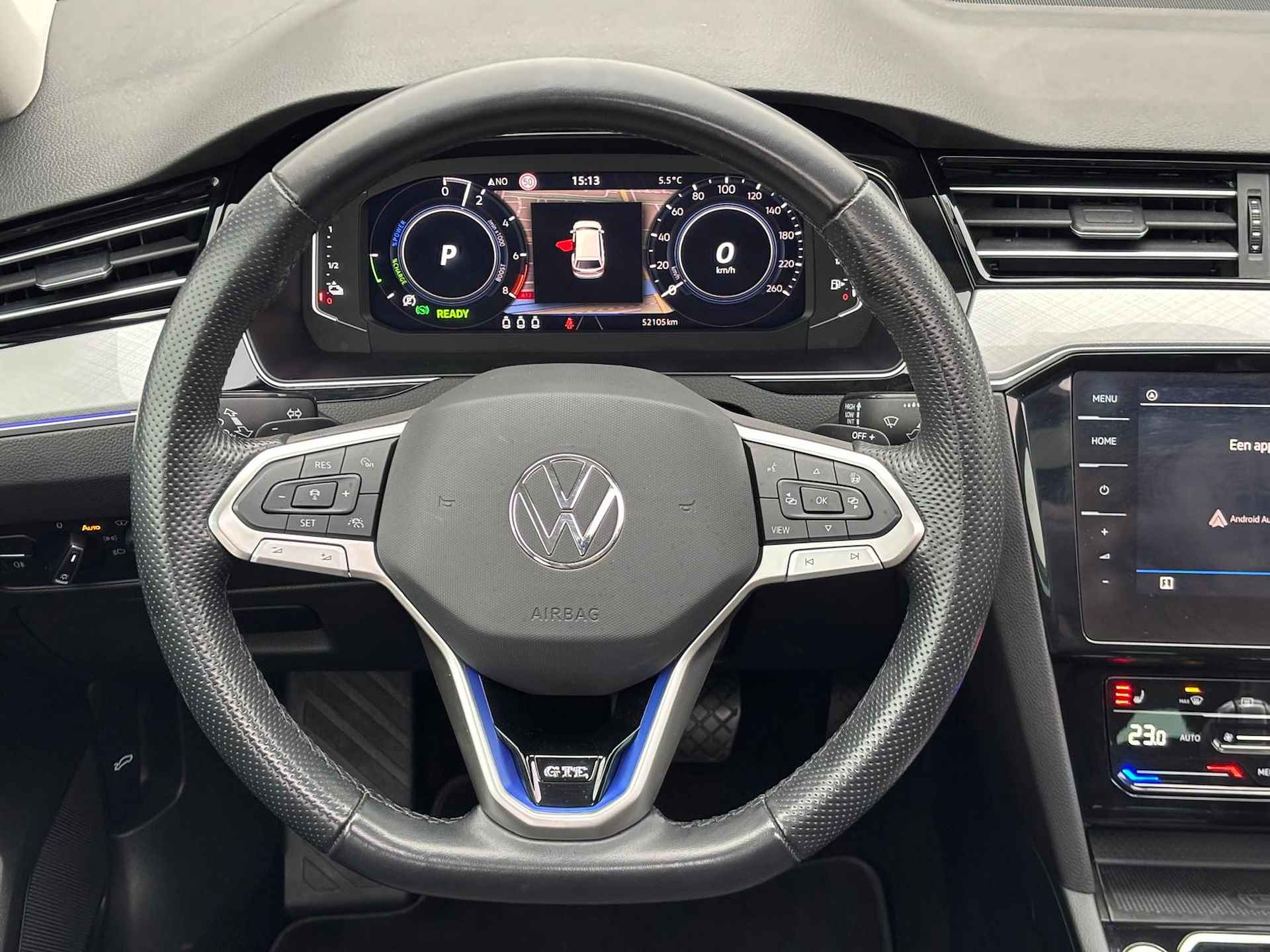 Volkswagen Passat Variant 1.4 TSI PHEV 218PK DSG GTE Business / Panoramadak / Virtual Cockpit / Leder Nappa / Elek. Zwenkbare Trekhaak / Head-Up Display / Elek. Achterklep / Standkachel / Alarm / Camera / 17" LMV P4 - 16/35