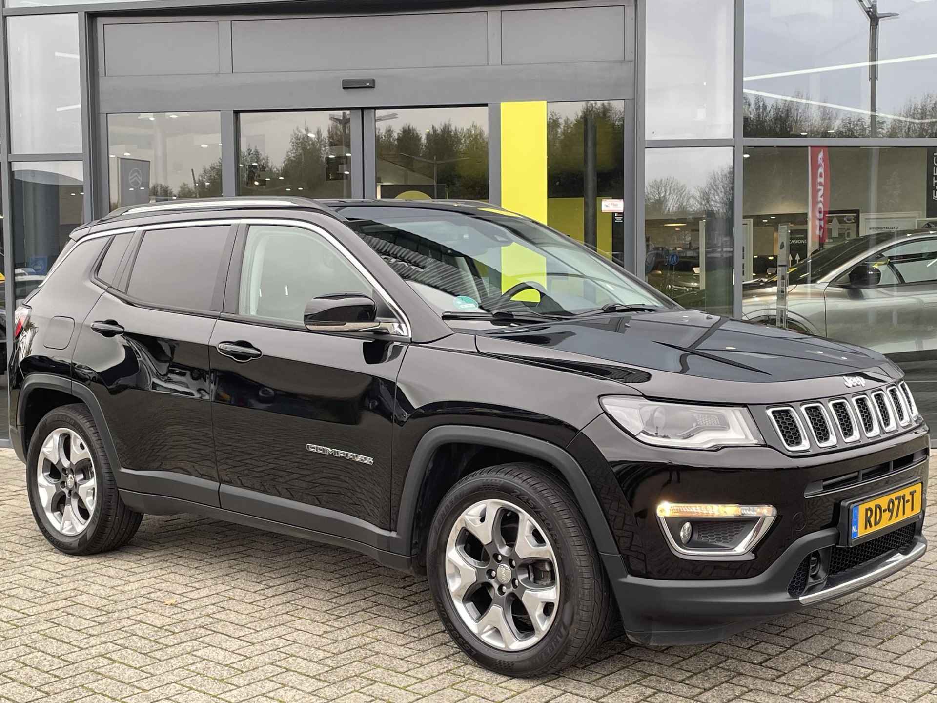 Jeep Compass 1.4 MultiAir Opening Edition Plus Climate Control | Apple carplay/android auto | Lederen bekleding | Lichtmetalen velgen | Navigatie | - 3/29