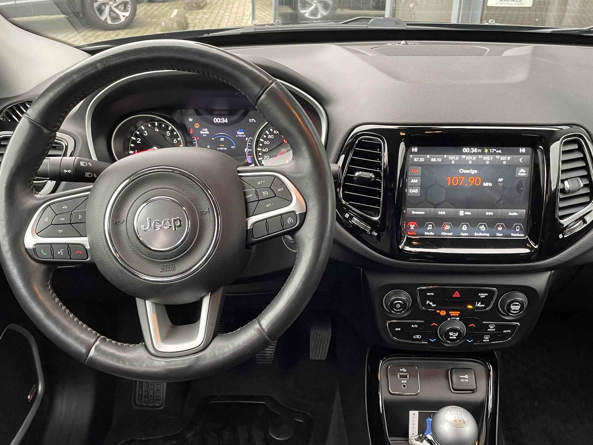 Jeep Compass 1.4 MultiAir Opening Edition Plus Climate Control | Apple carplay/android auto | Lederen bekleding | Lichtmetalen velgen | Navigatie | - 8/29