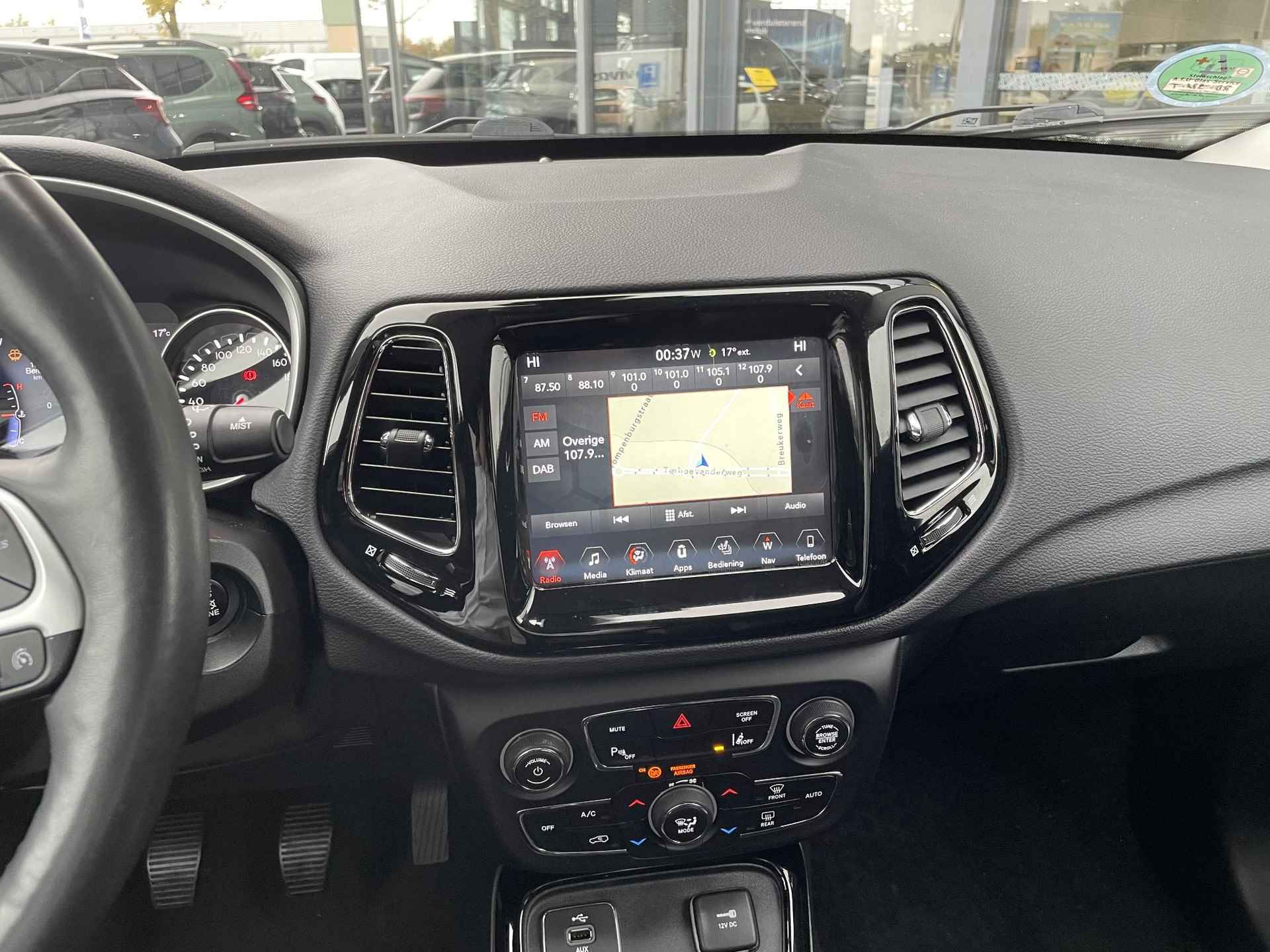 Jeep Compass 1.4 MultiAir Opening Edition Plus Climate Control | Apple carplay/android auto | Lederen bekleding | Lichtmetalen velgen | Navigatie | - 18/29