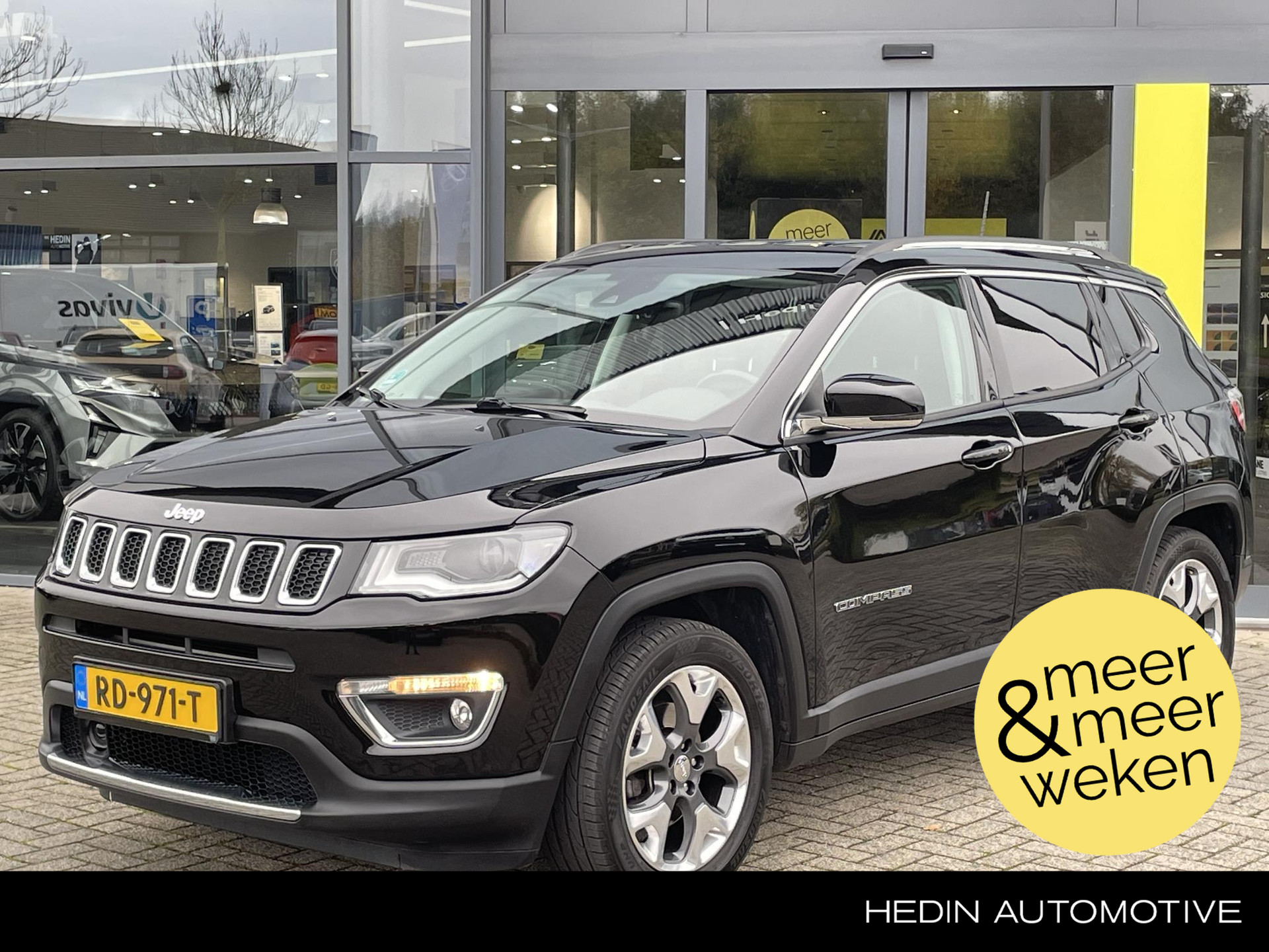 Jeep Compass 1.4 MultiAir Opening Edition Plus Climate Control | Apple carplay/android auto | Lederen bekleding | Lichtmetalen velgen | Navigatie |