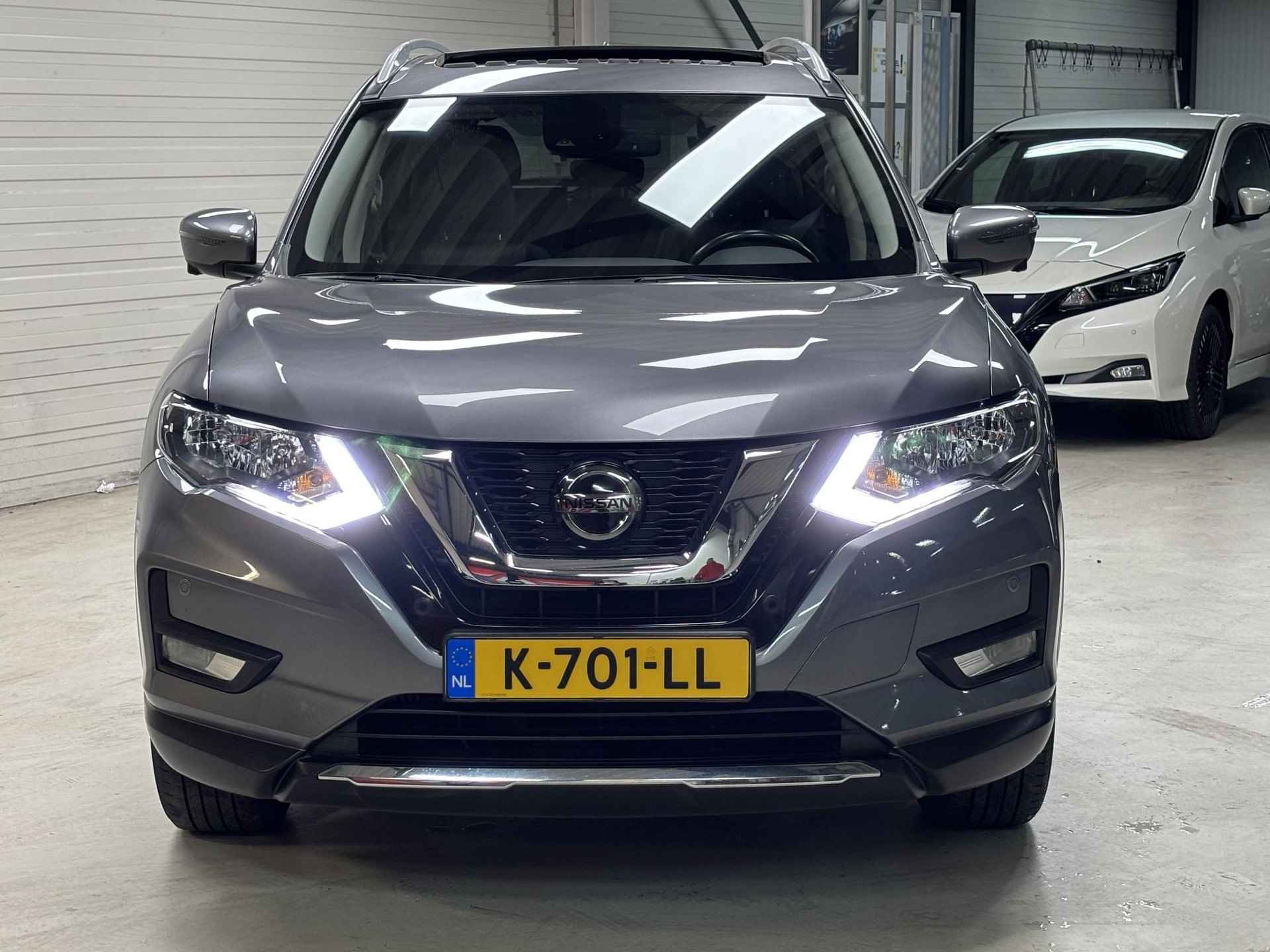 Nissan X-Trail 1.3 DIG-T N-Connecta AUTOMAAT / Trekhaak / Automatische airco / Apple Car Play & Android Auto / Cruise control / DAB / Elektrisch glazen panorama-dak / Lichtmetalen velgen 18" / Parkeersensoren voor + achter / Navigatiesysteem full map / Rondomzichtcamera - 18/46