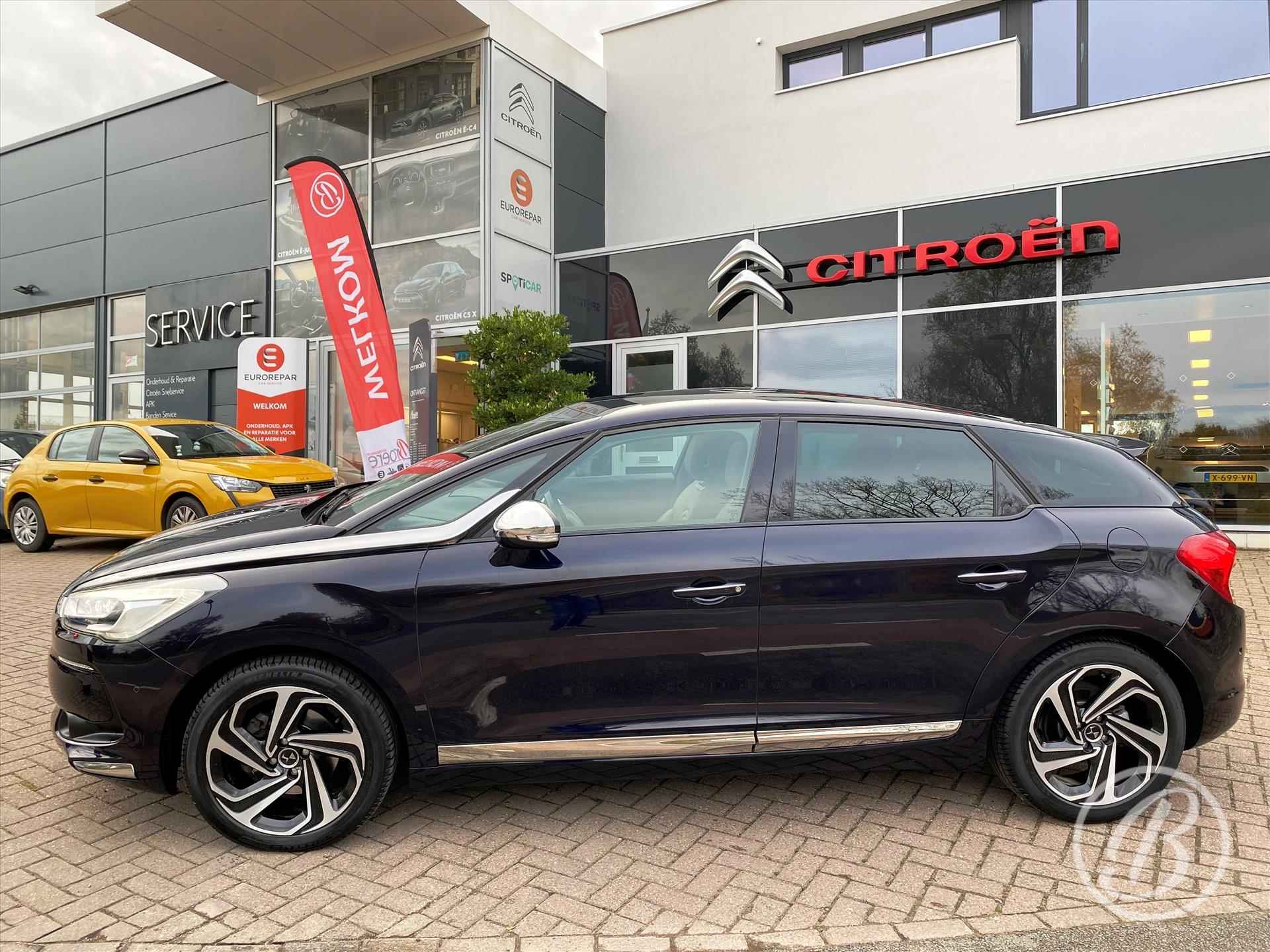 DS Ds 5 1.6 Turbo 165pk  Automaat Chic Full option | panoramadak, luxe leder met verw. en elek. stoelen en geheugen stand, navigatie, trekhaak,  18 inch velg - 3/64