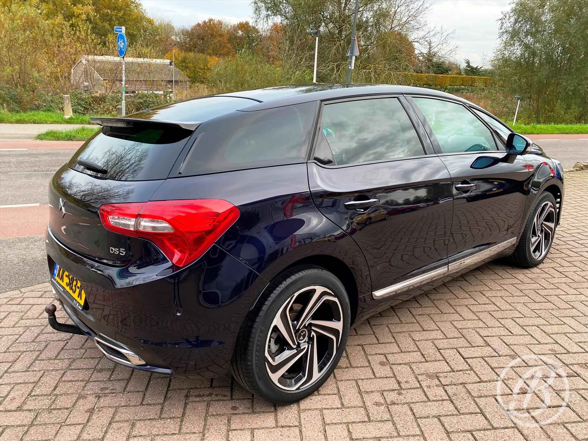 DS Ds 5 1.6 Turbo 165pk  Automaat Chic Full option | panoramadak, luxe leder met verw. en elek. stoelen en geheugen stand, navigatie, trekhaak,  18 inch velg - 5/64