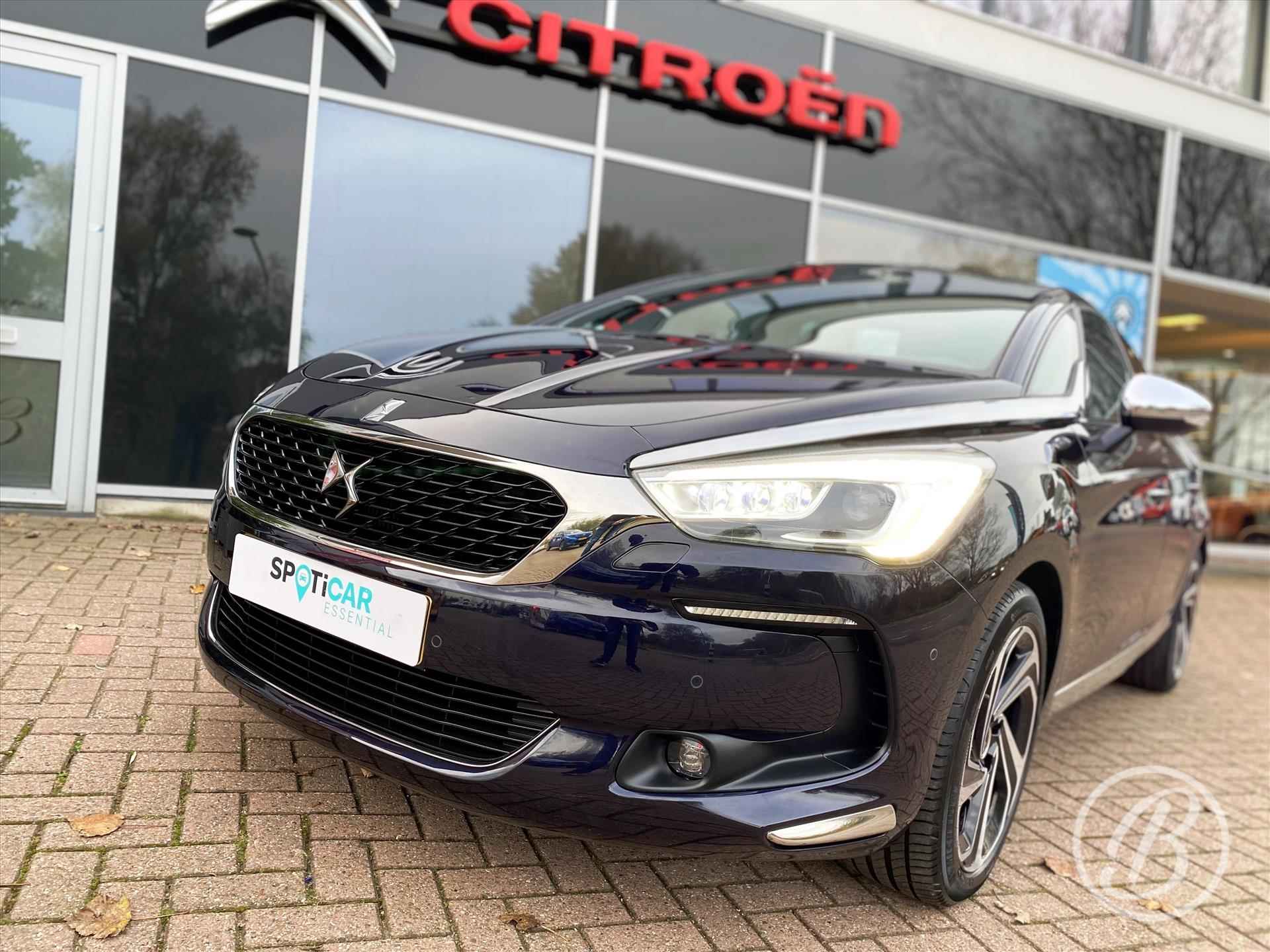 DS Ds 5 1.6 Turbo 165pk  Automaat Chic Full option | panoramadak, luxe leder met verw. en elek. stoelen en geheugen stand, navigatie, trekhaak,  18 inch velg - 12/64