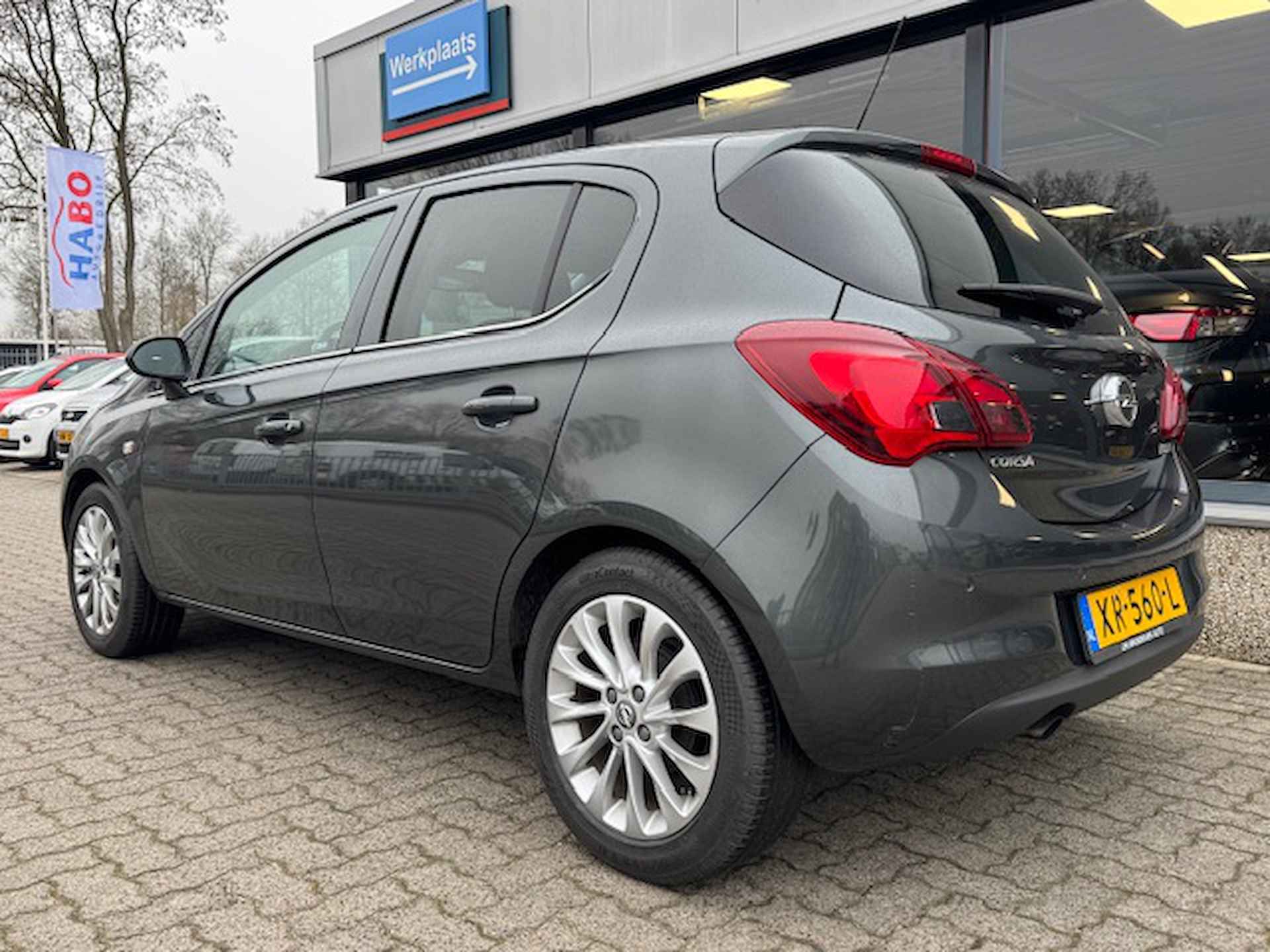 Opel Corsa 1.0 TURBO ONLINE EDTION 90PK 5DRS ECC/CRUISE/NAV/REGEN.SENS/PARK.SENS/LMV/HALF.LEDER - 3/14