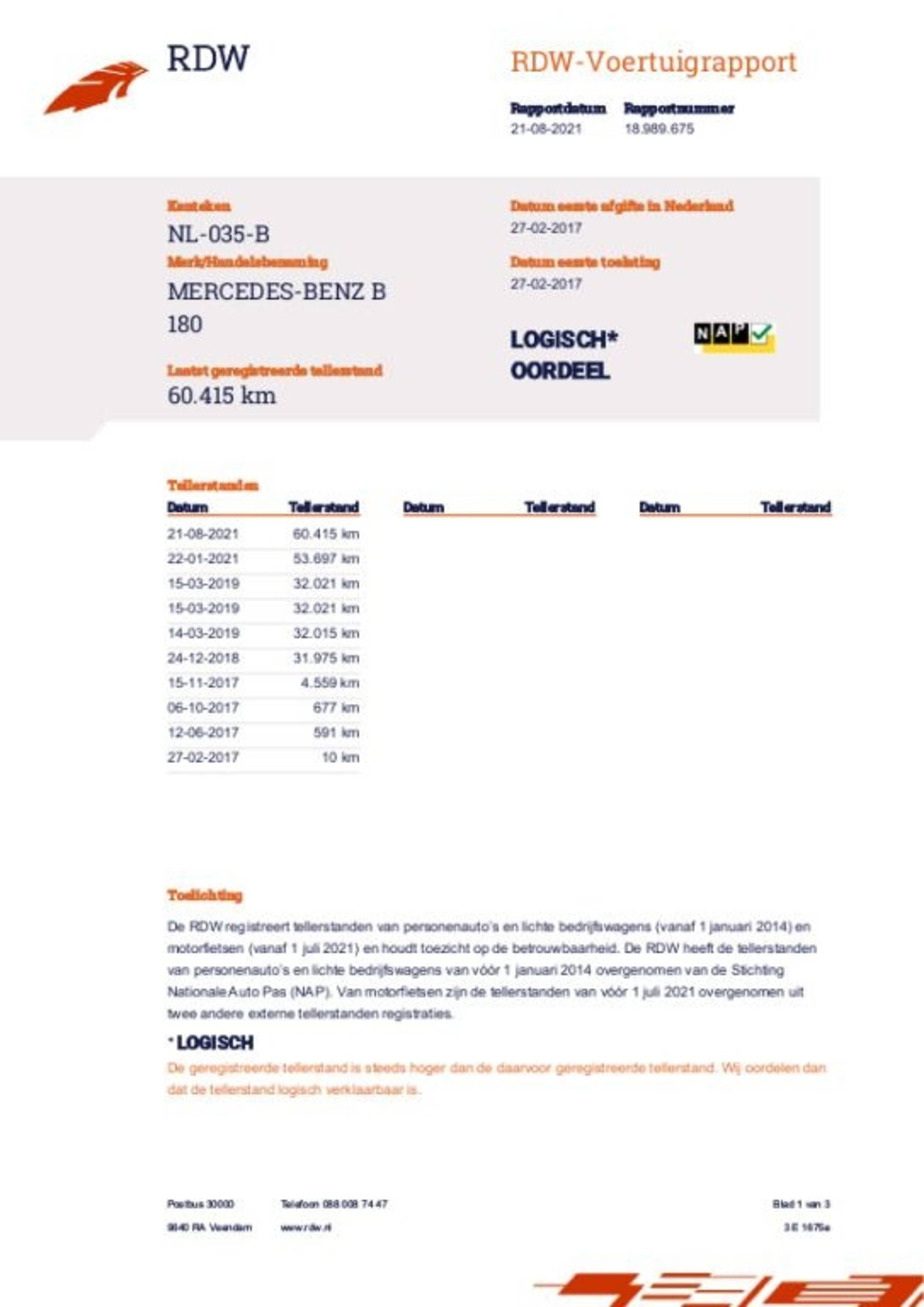 Mercedes-Benz B-klasse 180 Ambition Automaat PDC V+A|NAP|CRUISE | NL-Auto - 43/46