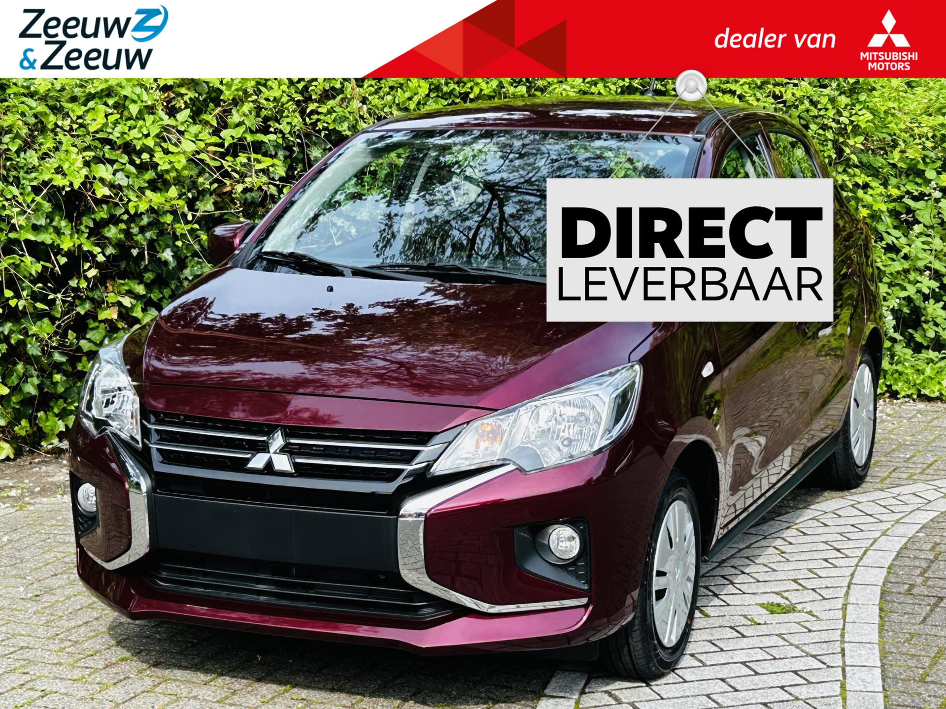 Mitsubishi Space Star 1.2 Connect+ | € 1500 ,- VOORRAAD KORTING! | 7 inch multimediasysteem | Bluetooth | USB aansluiting | Licht- en regensensor | DAB radio | Airco |