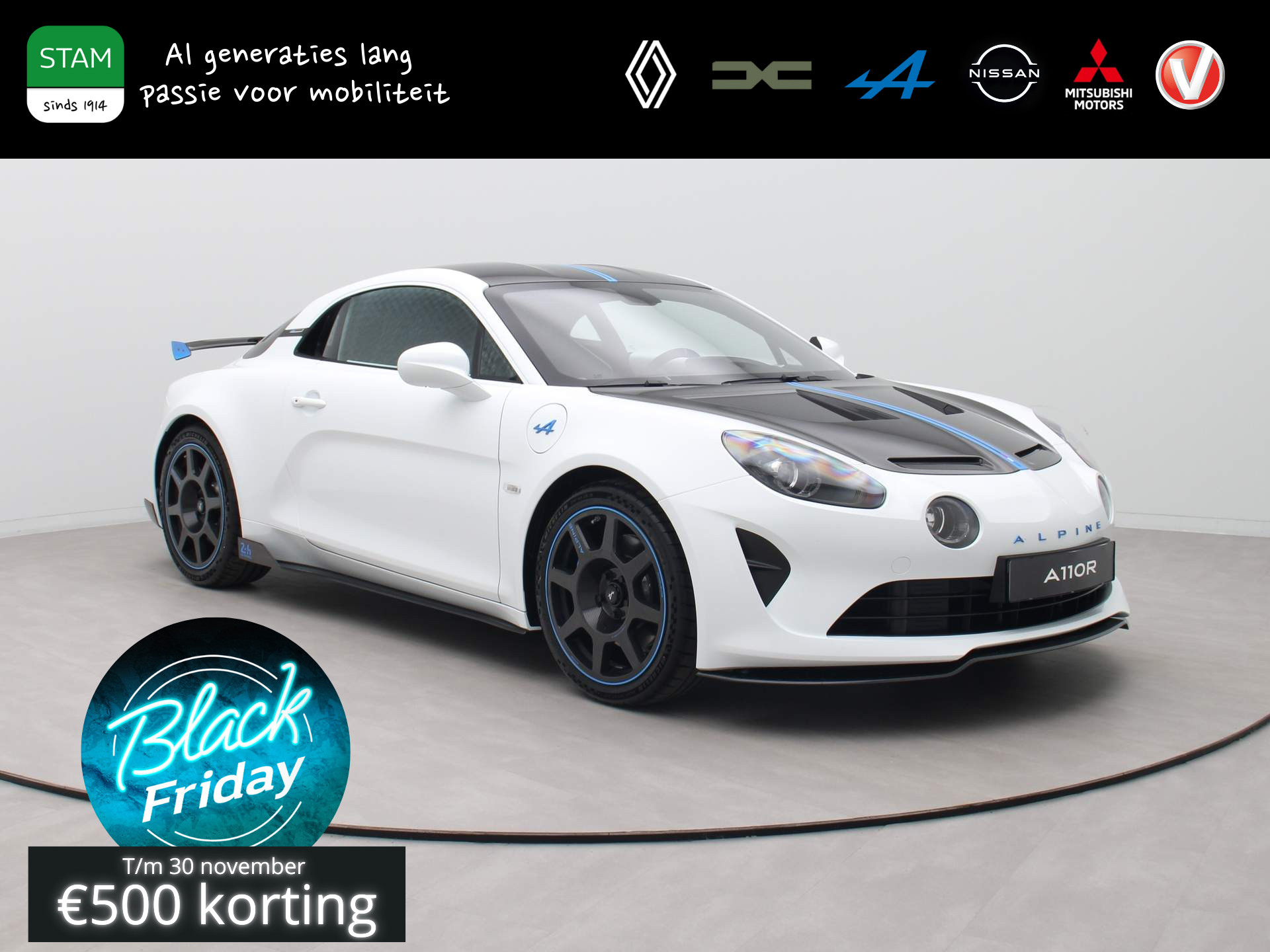 ALPINE A110 R Le Mans 300pk Uniek Nr. 089 / 100 | Alleen op afspraak beschikbaar