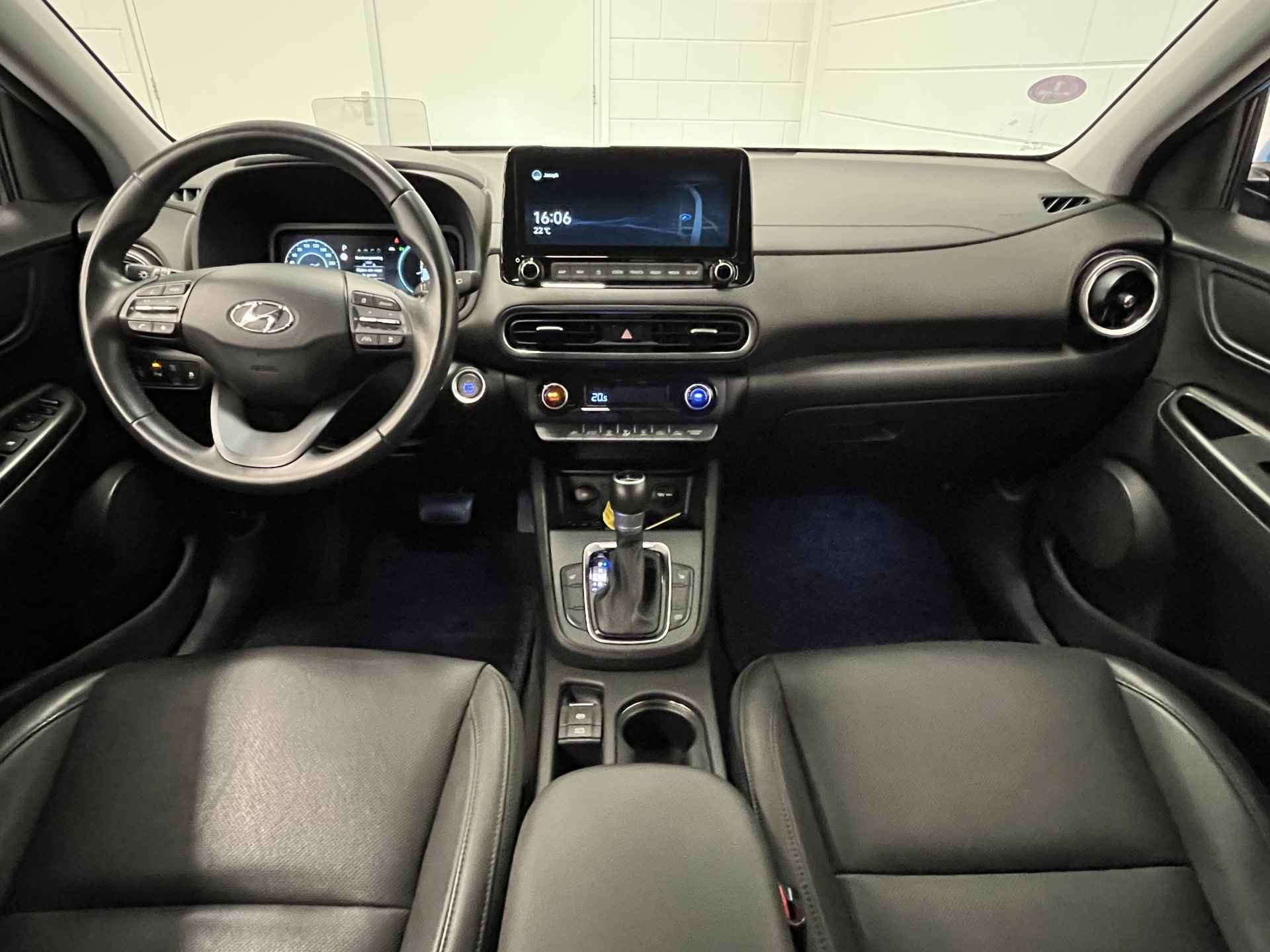 Hyundai KONA 1.6 GDI HEV Premium FULL LED | LEDER | 18 INCH VELGEN | STOERE AUTO! - 15/44