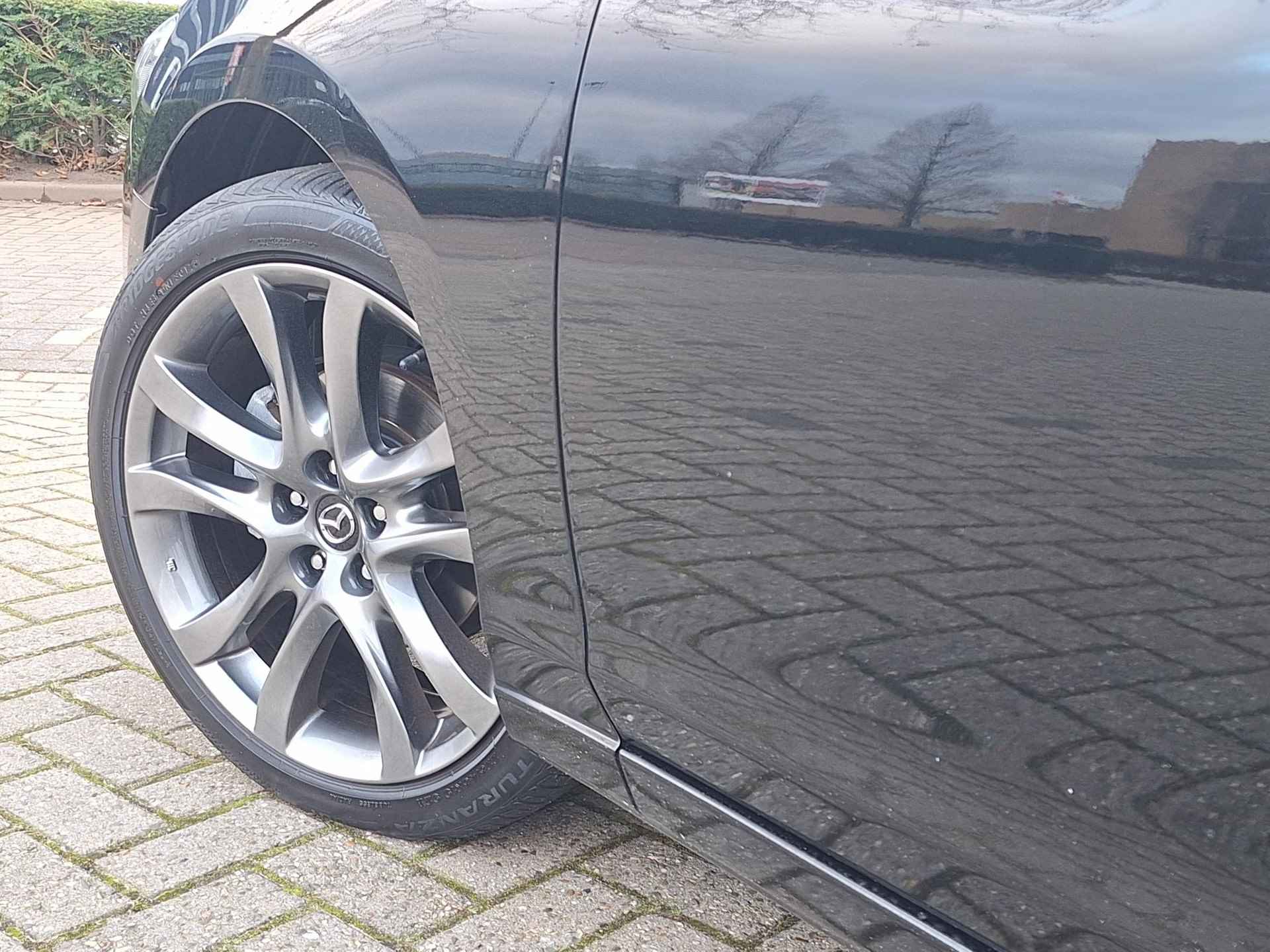 Mazda 6 Sportbreak 2.5 SkyActiv-G 192 GT-M Automaat | Rijklaarprijs! | Full Options! | Schuifdak | Leder | Trekhaak 1500kg! | Inclusief 12 mnd Bovag Garantie! | - 10/49