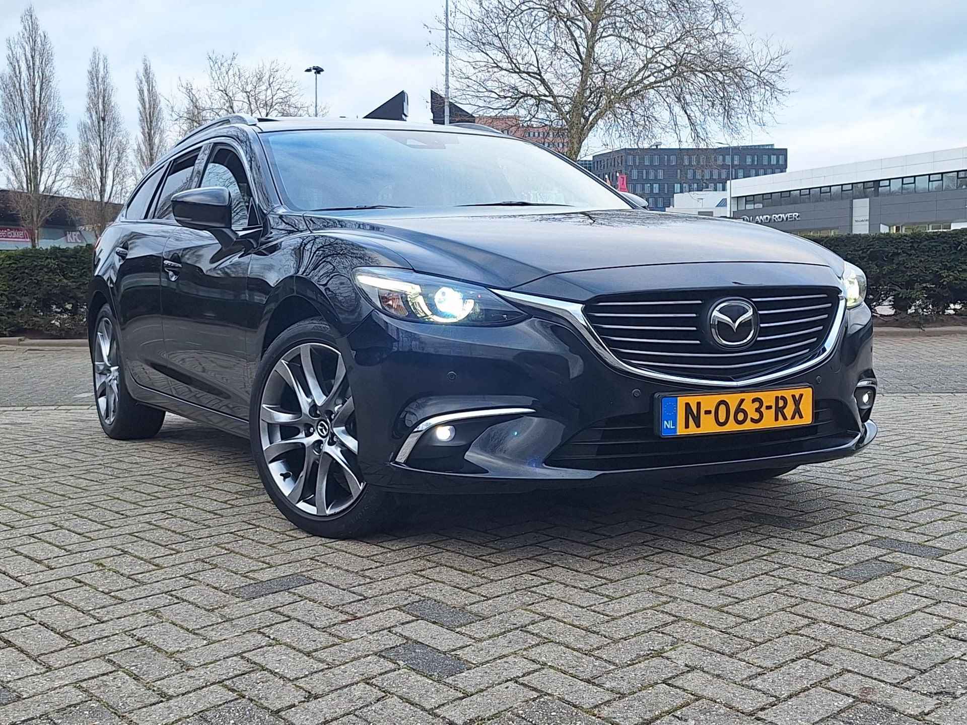 Mazda 6 Sportbreak 2.5 SkyActiv-G 192 GT-M Automaat | Rijklaarprijs! | Full Options! | Schuifdak | Leder | Trekhaak 1500kg! | Inclusief 12 mnd Bovag Garantie! | - 48/49