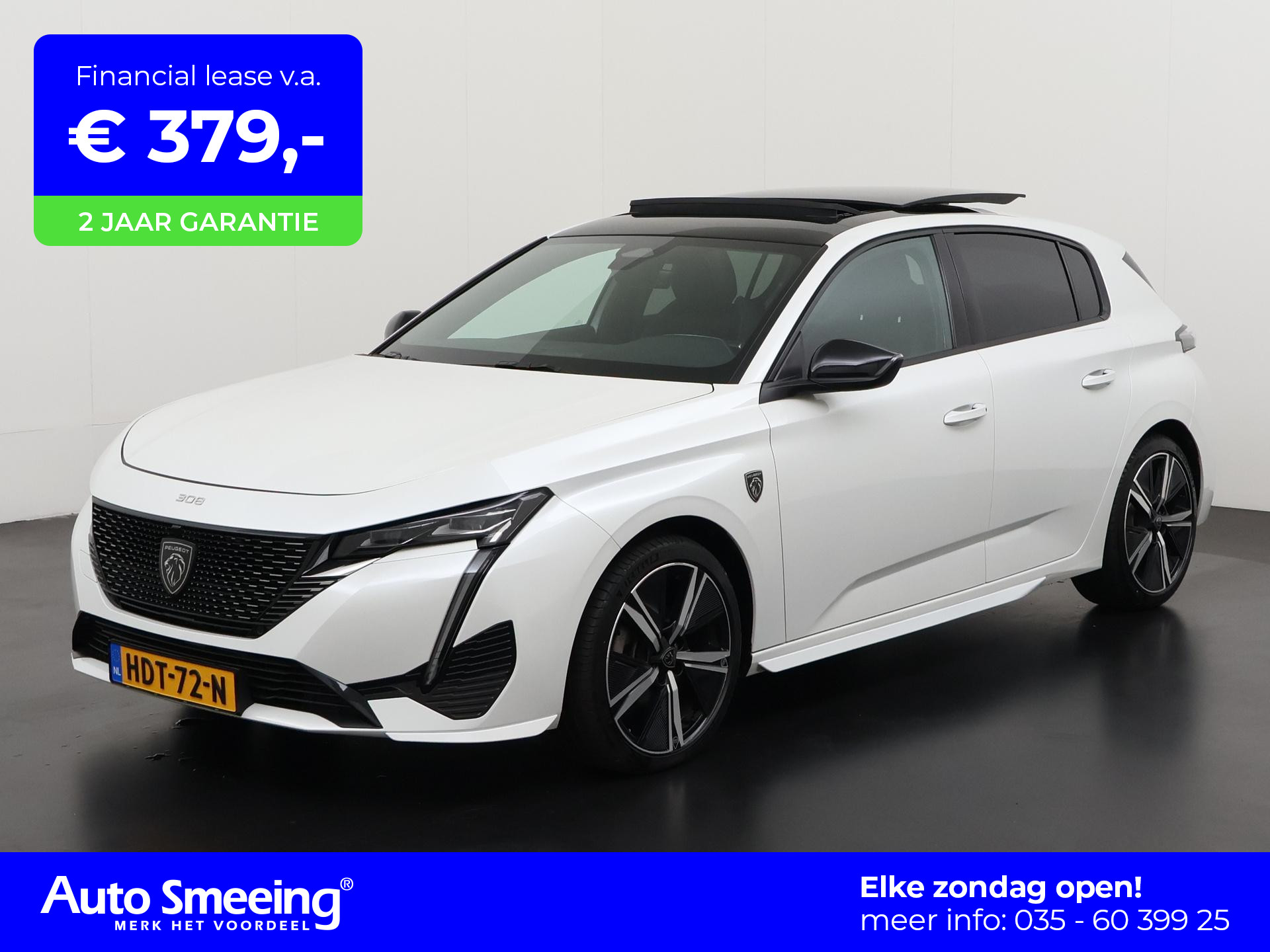 Peugeot 308 1.2 PureTech GT Automaat | Panoramadak | Zondag Open!