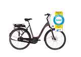 Advanced Ebike Das Original Comfort Plus 400Wh Lage instap Titan Grey - Black - Red Matt 44cm 2024