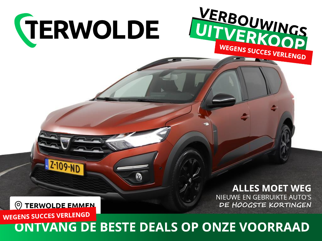 Dacia Jogger 1.0 TCe Extreme 5p. Stoelverwarming | Apple Carplay/Android Auto NAVI | Dakrails/Dakdragers | Climate Control | Cruise-Control | Kofferbakbescherming