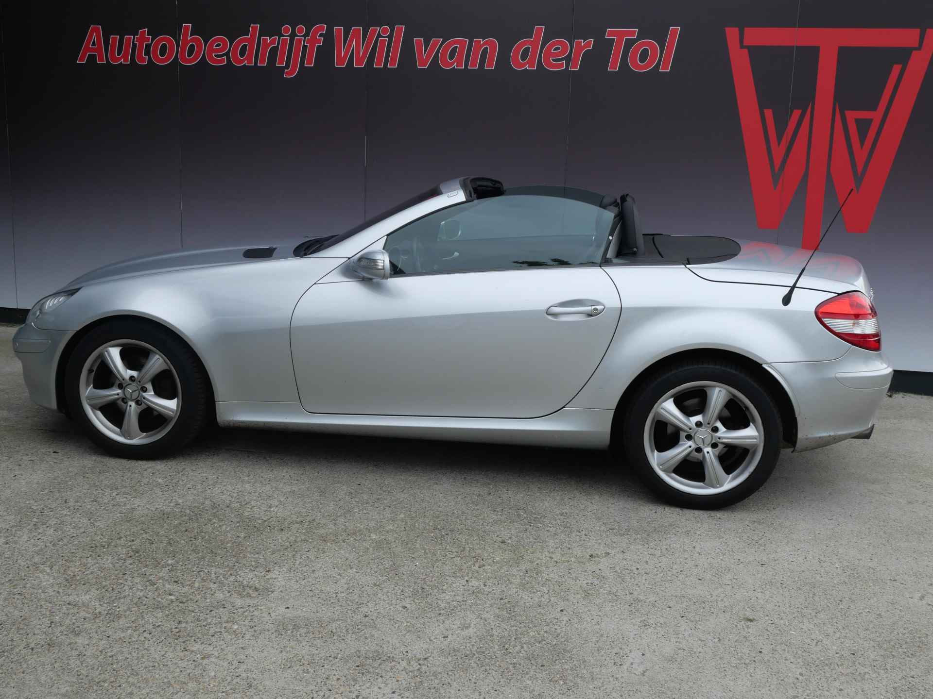 Mercedes-Benz SLK 200 K. | AUTOMAAT | LEER | NAVIGATIE | CRUISE | AIRSCARF | YOUNGTIMER!! - 4/21