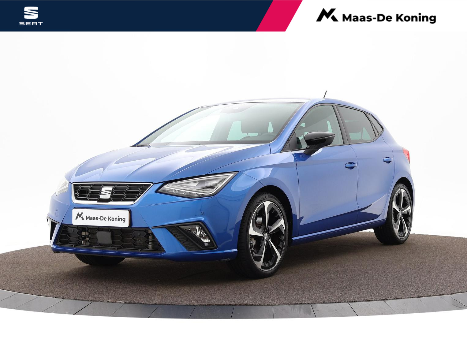 SEAT Ibiza 1.0 TSI 110pk DSG FR Plus Connect · ACC · Camera · Keyless · P-Sensoren · Full-Link · Navi · 18'' Inch · Garantie t/m 12-07-2028 of 100.000km