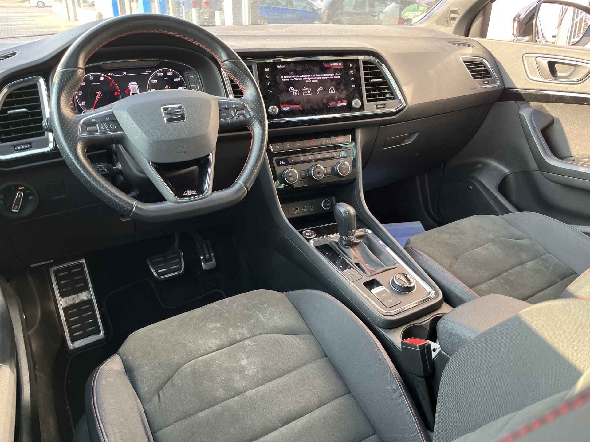 SEAT Ateca 1.5 TSI FR Business Intense / AUTOMAAT/ TREKHAAK/ BEATS AUDIO/ 360 CAMERA/ PARK. SENSOREN/ DODE HOEK/ KEYLESS/ STOELVERWARM./ VIRTUAL COCKPIT/ ADAPT. CRUISE/ APP-CONNECT/ NAVI/ CLIMA/ DAB/ 18" LMV - 8/37