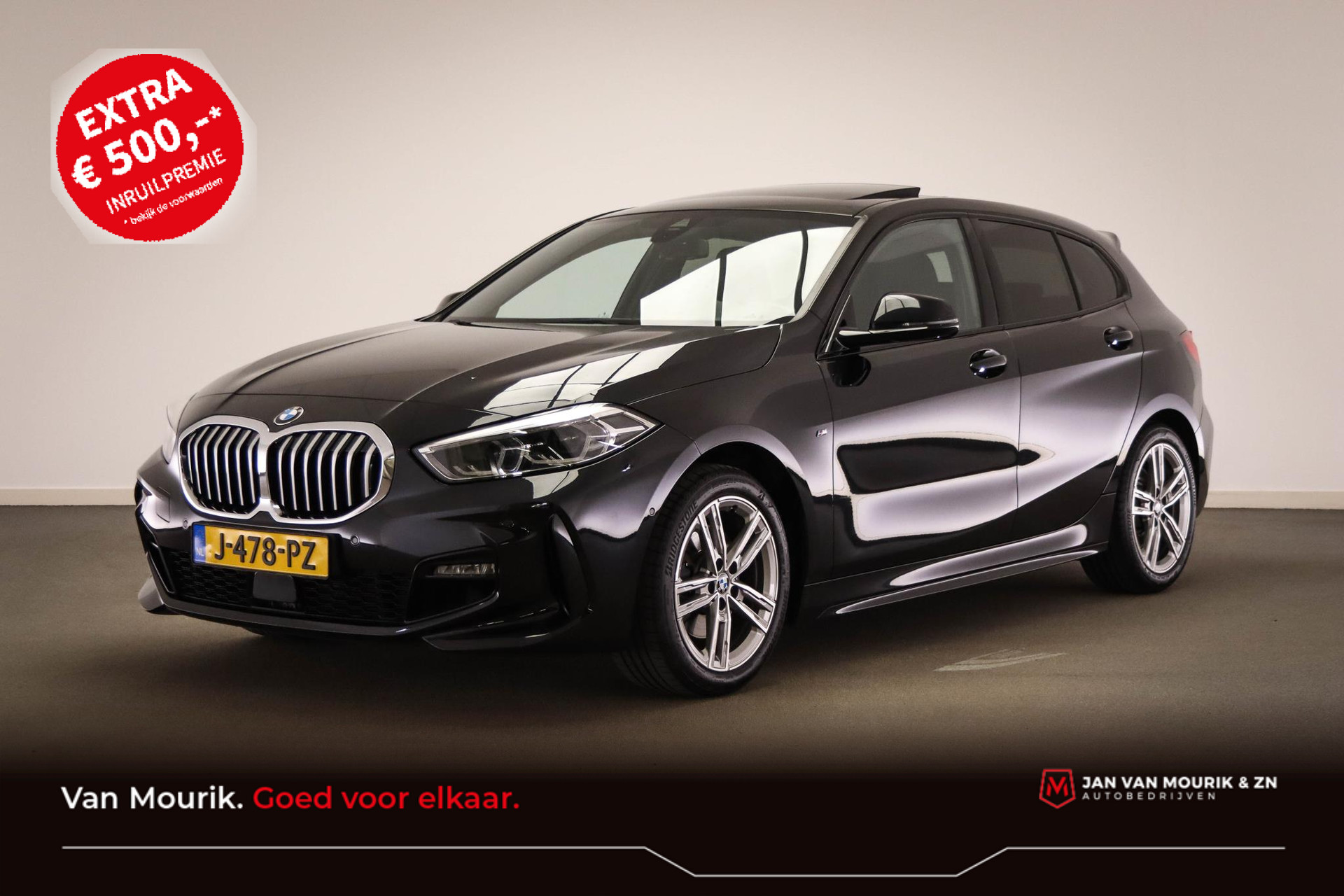 BMW 1-serie 118i Executive Edition | M-SPORT / PARKING / AUDIO MEDIA- PACK | PANORAMADAK | LED | CAMERA | 17"