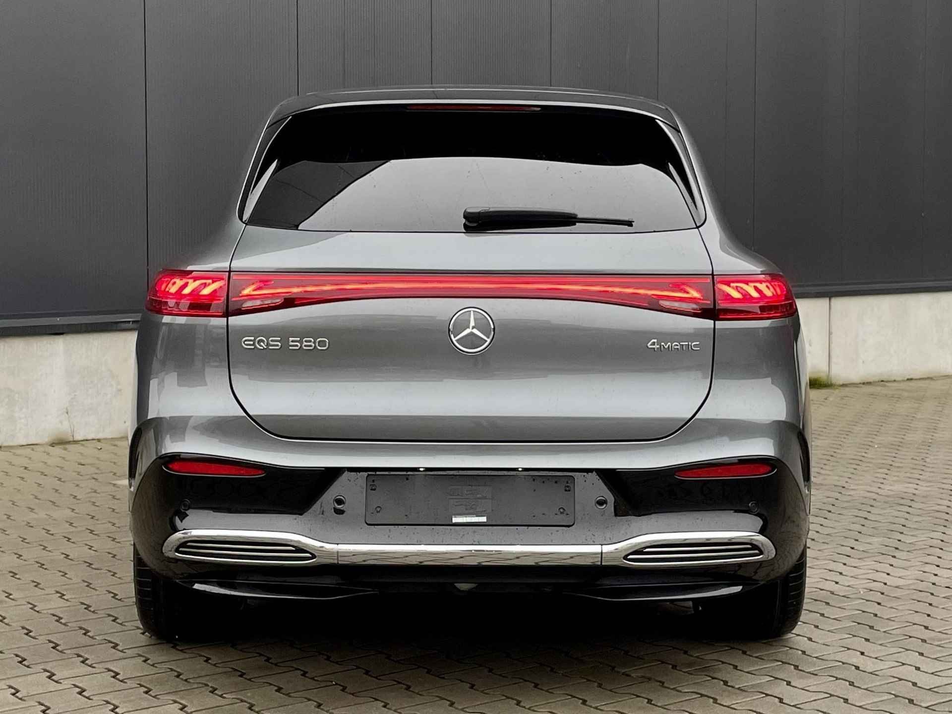 Mercedes-Benz EQS SUV 580 4MATIC | 7P | Hyperscreen | Trekhaak | Head-Up Display | 360° Camera | Memorystoelen Verwarmd - 4/44
