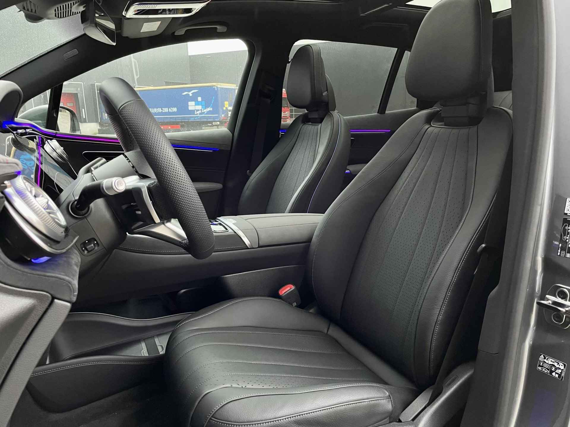 Mercedes-Benz EQS SUV 580 4MATIC | 7P | Hyperscreen | Trekhaak | Head-Up Display | 360° Camera | Memorystoelen Verwarmd - 7/44
