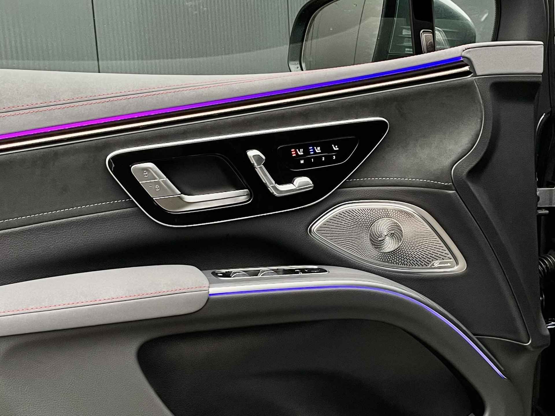 Mercedes-Benz EQS SUV 580 4MATIC | 7P | Hyperscreen | Trekhaak | Head-Up Display | 360° Camera | Memorystoelen Verwarmd - 33/44