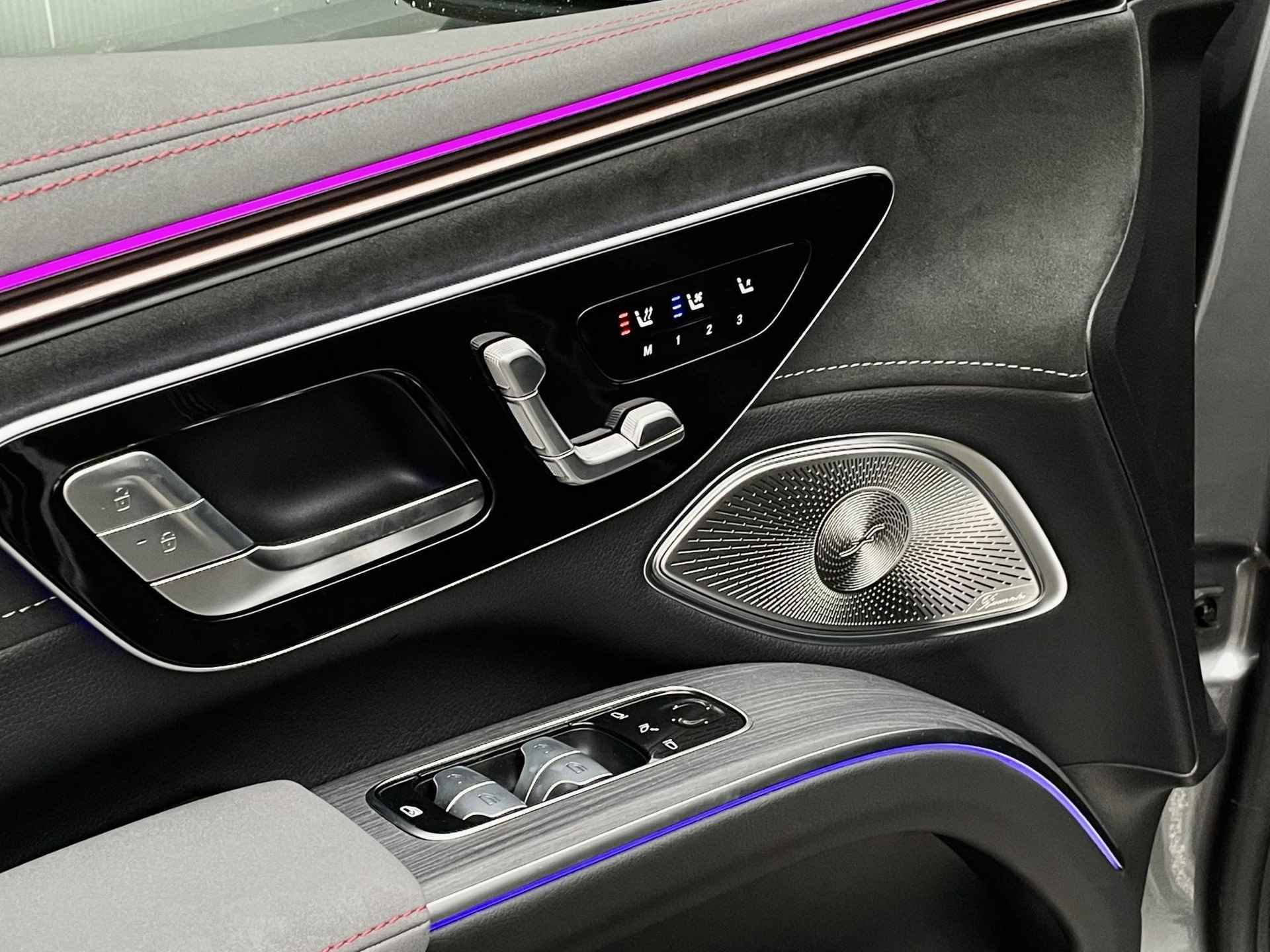 Mercedes-Benz EQS SUV 580 4MATIC | 7P | Hyperscreen | Trekhaak | Head-Up Display | 360° Camera | Memorystoelen Verwarmd - 34/44